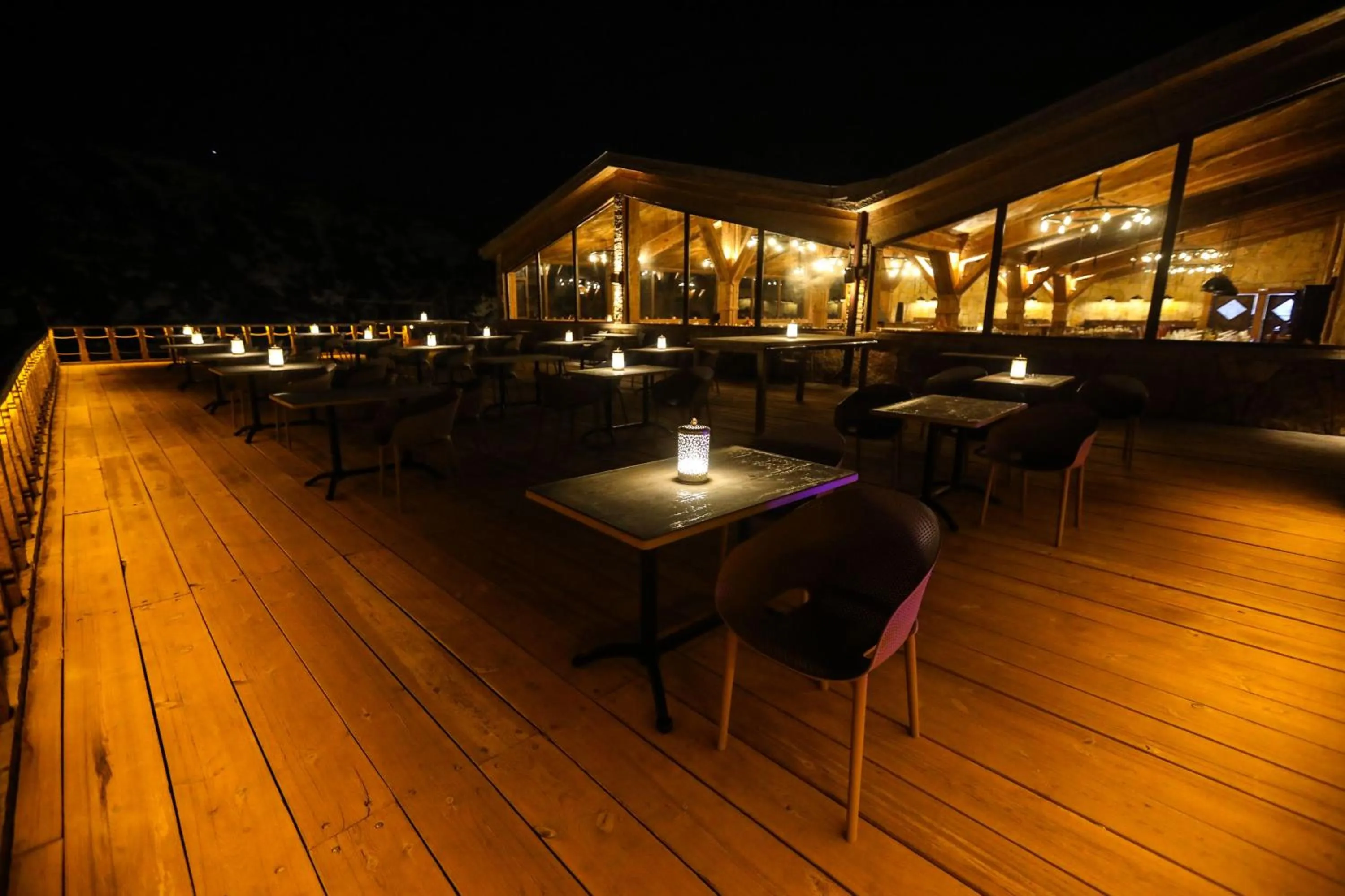 Balcony/Terrace in Hotel Xaluca Spa Aguelmame Sidi Ali