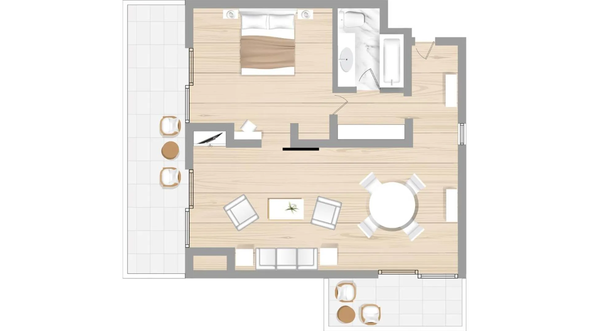 Floor plan in Corfu Imperial, A Grecotel Resort to Live