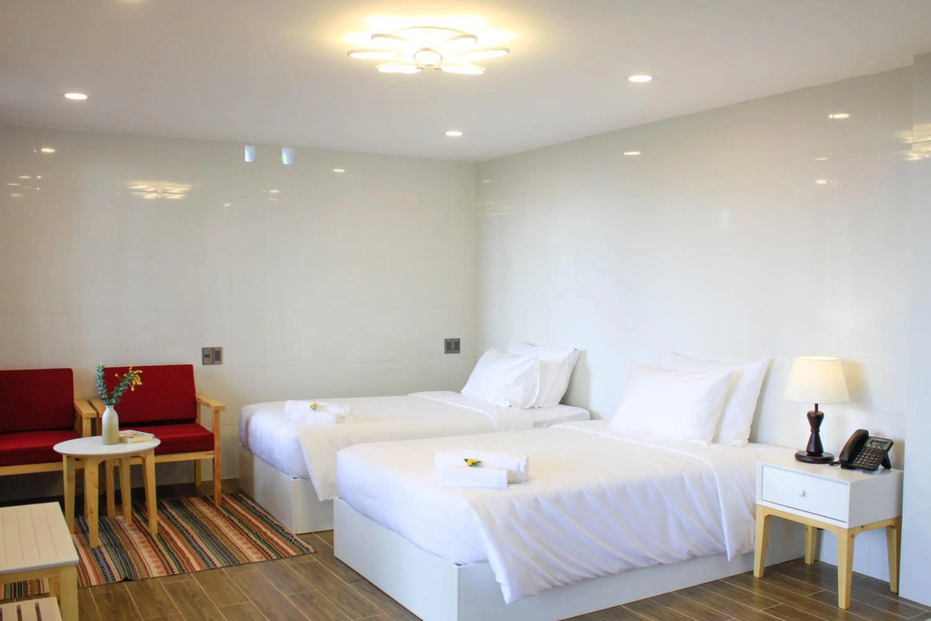 Bedroom, Bed in Omirita Resort Dalat