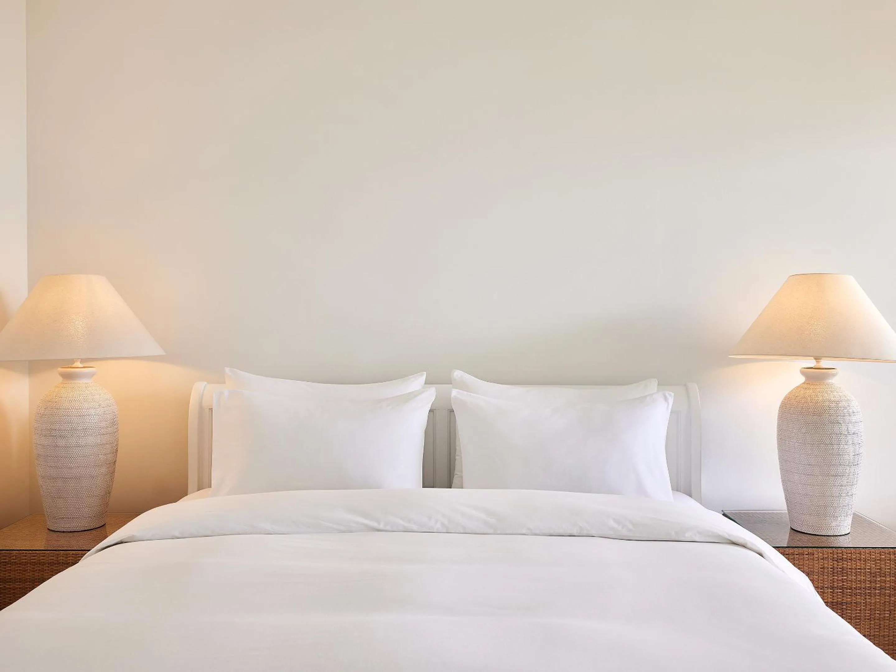 Bed in Grecotel La Riviera at Riviera Olympia & Aqua Park