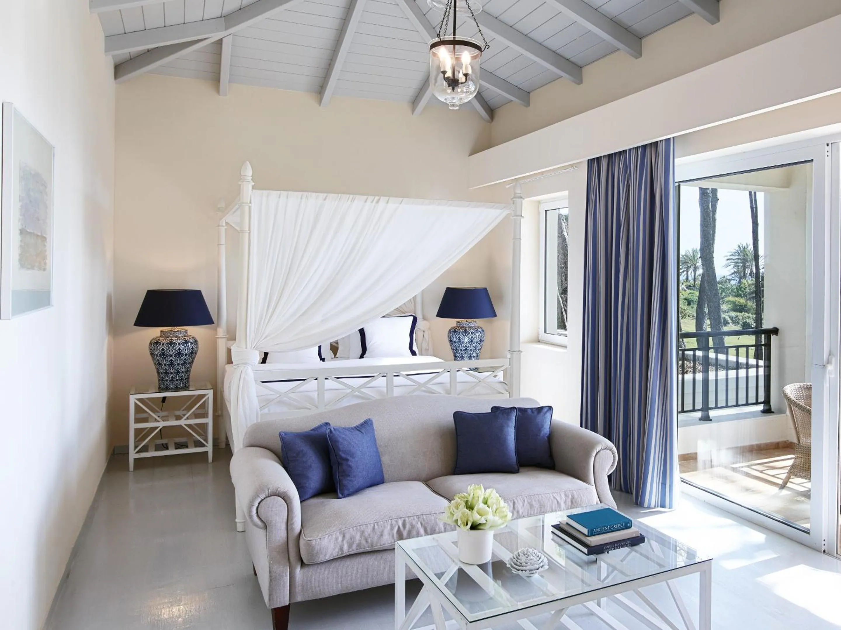 Bedroom, Bed in Grecotel La Riviera at Riviera Olympia & Aqua Park