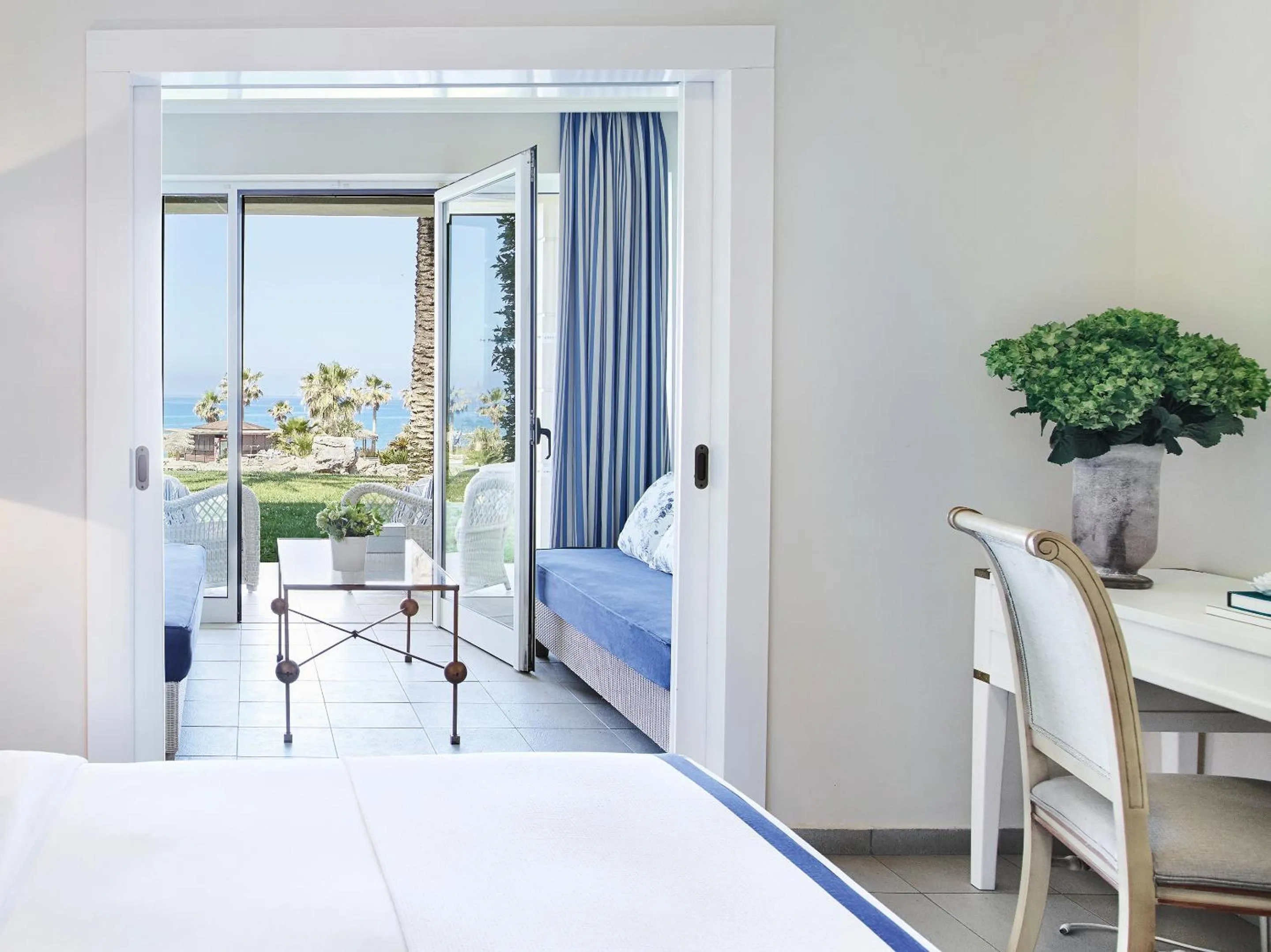 View (from property/room), Bed in Grecotel La Riviera at Riviera Olympia & Aqua Park