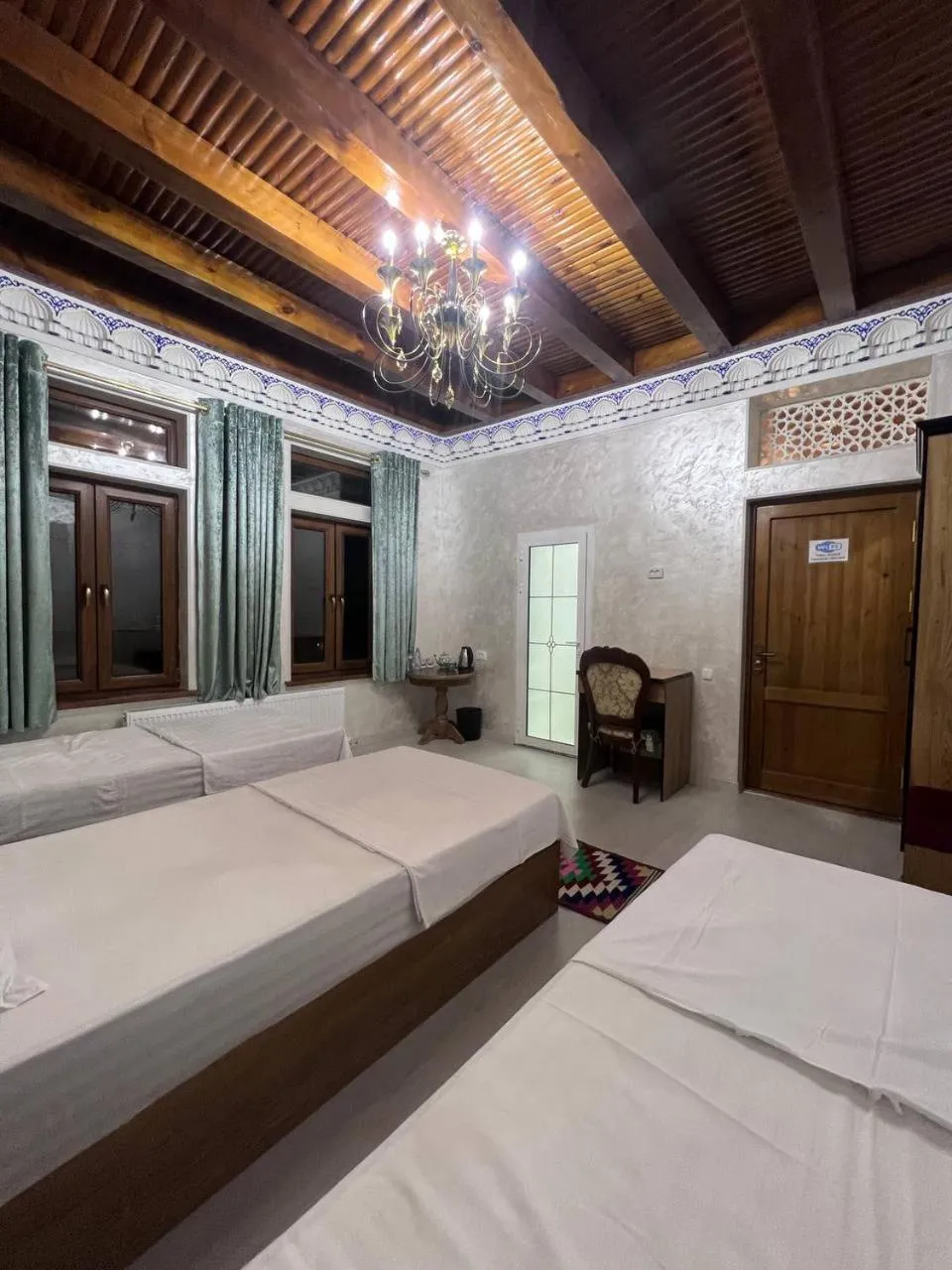 Photo of the whole room, Bed in Central Asia Hotel