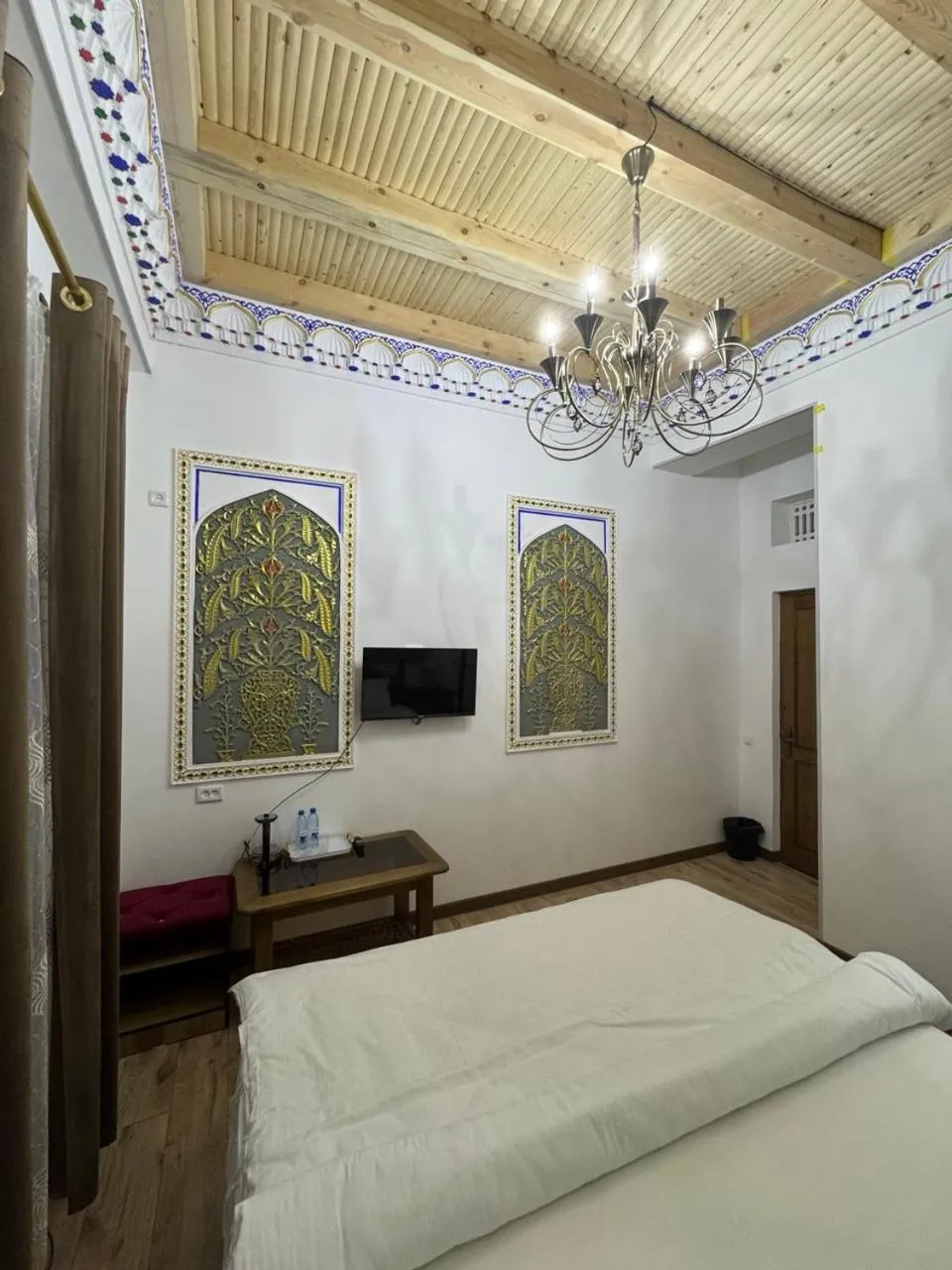 Photo of the whole room, Bed in Central Asia Hotel