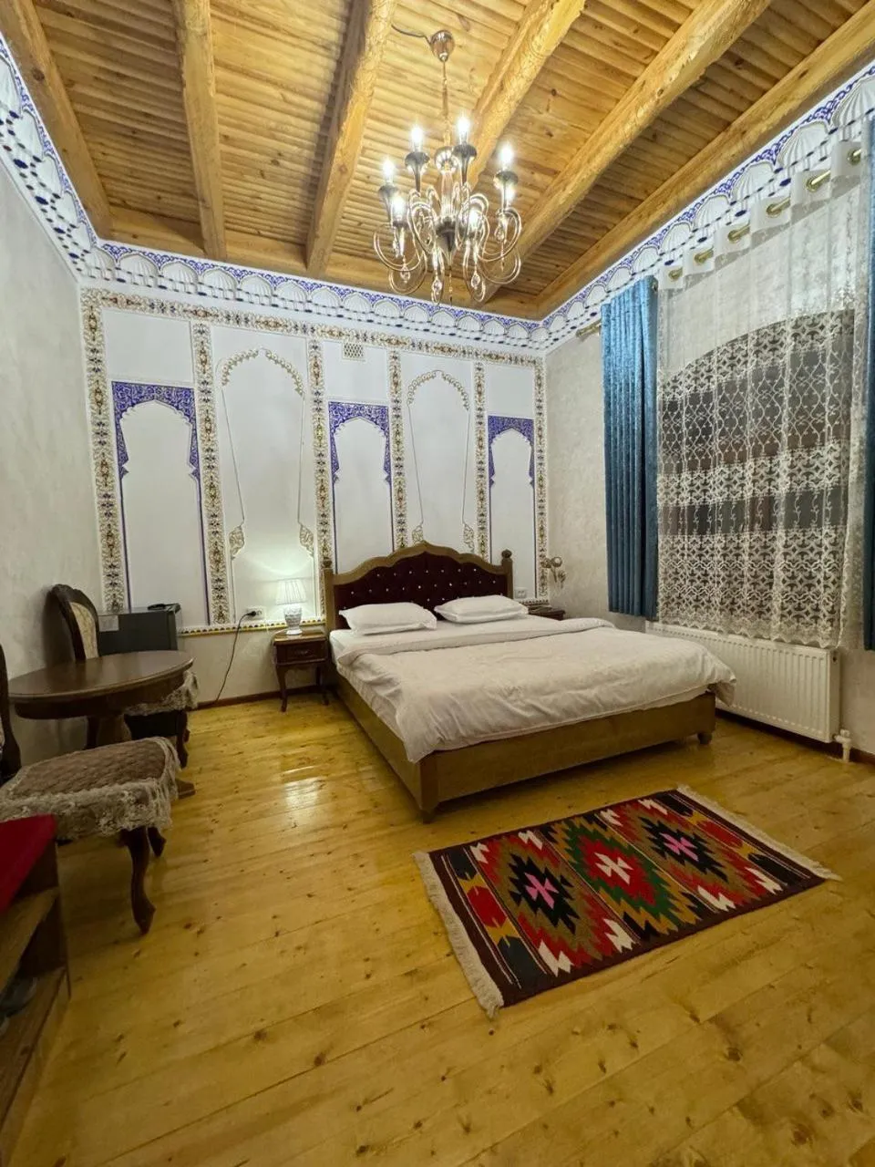 Photo of the whole room, Bed in Central Asia Hotel