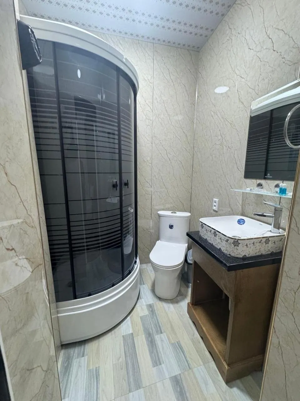 Bathroom in Central Asia Hotel