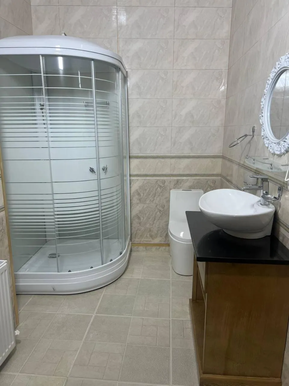 Shower in Central Asia Hotel