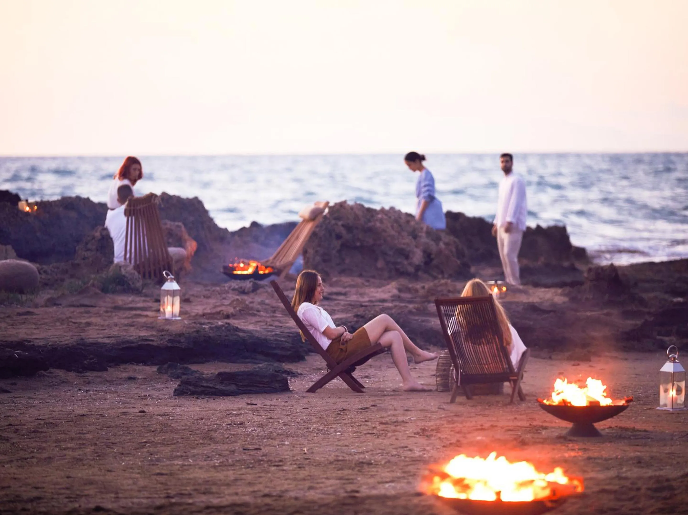 People in Mandola Rosa at Riviera Olympia, A Grecotel Resort to Live