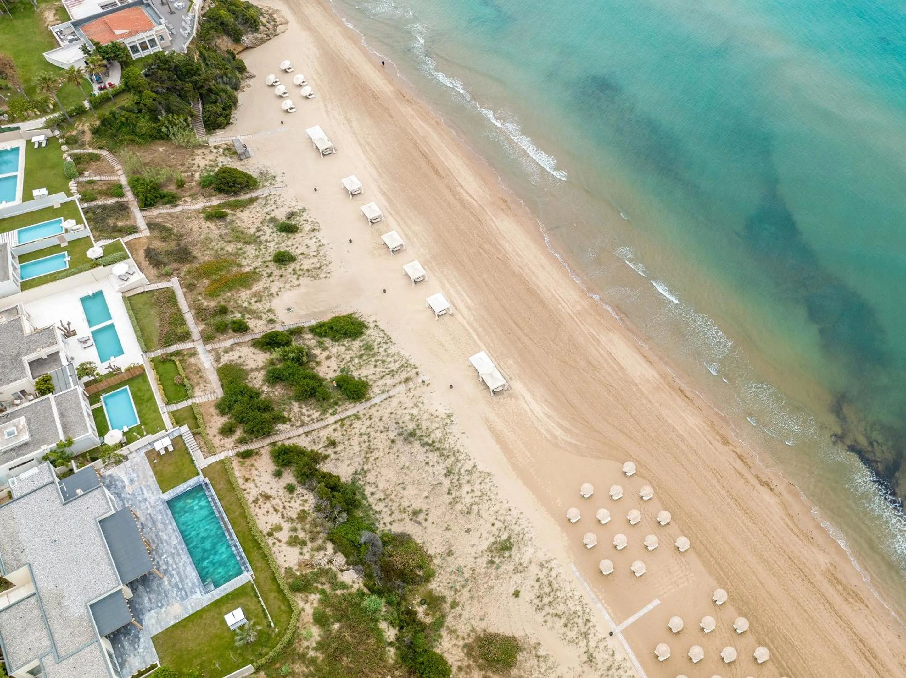 Bird's eye view in Mandola Rosa at Riviera Olympia, A Grecotel Resort to Live