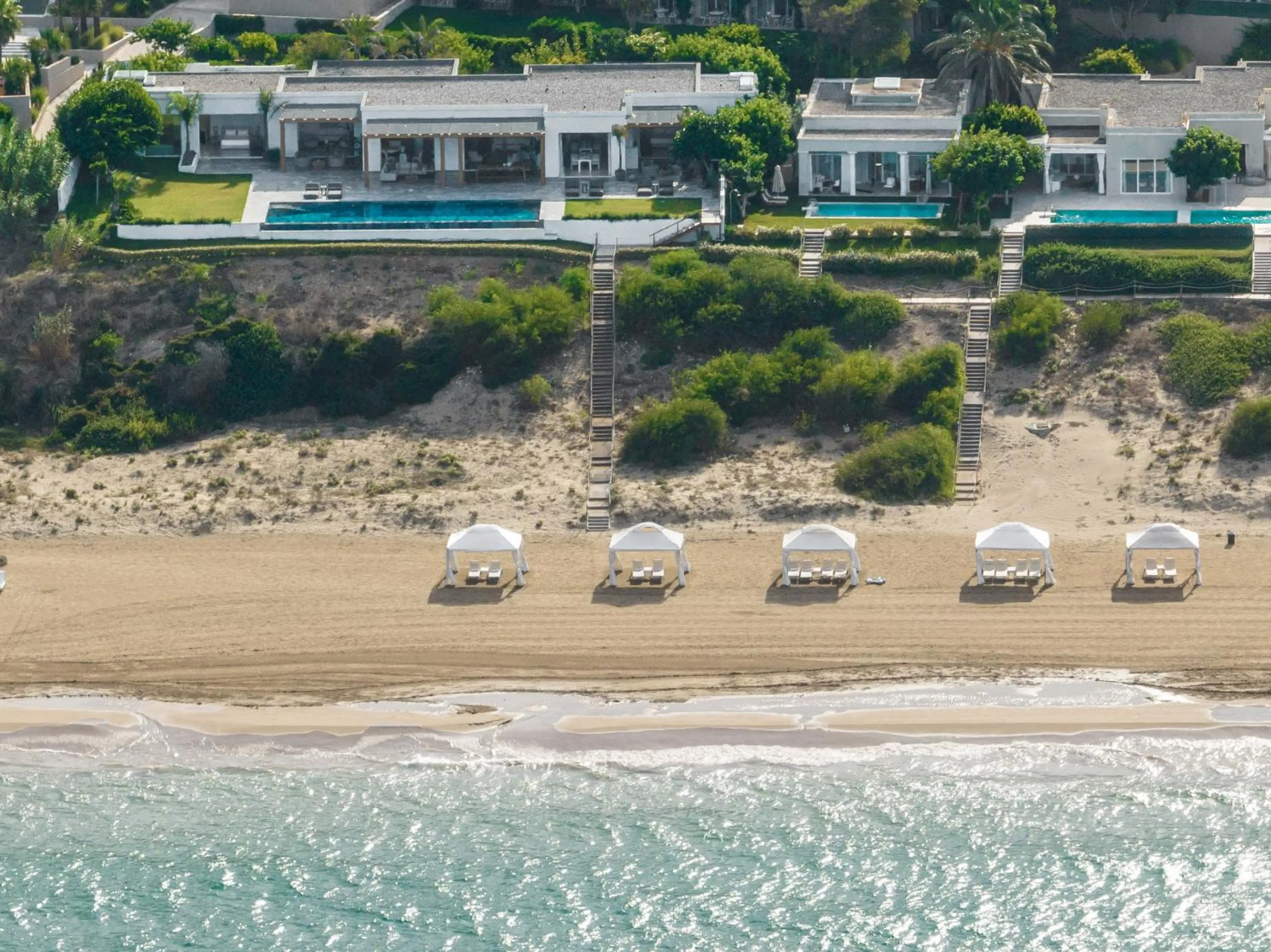 Natural landscape in Mandola Rosa at Riviera Olympia, A Grecotel Resort to Live