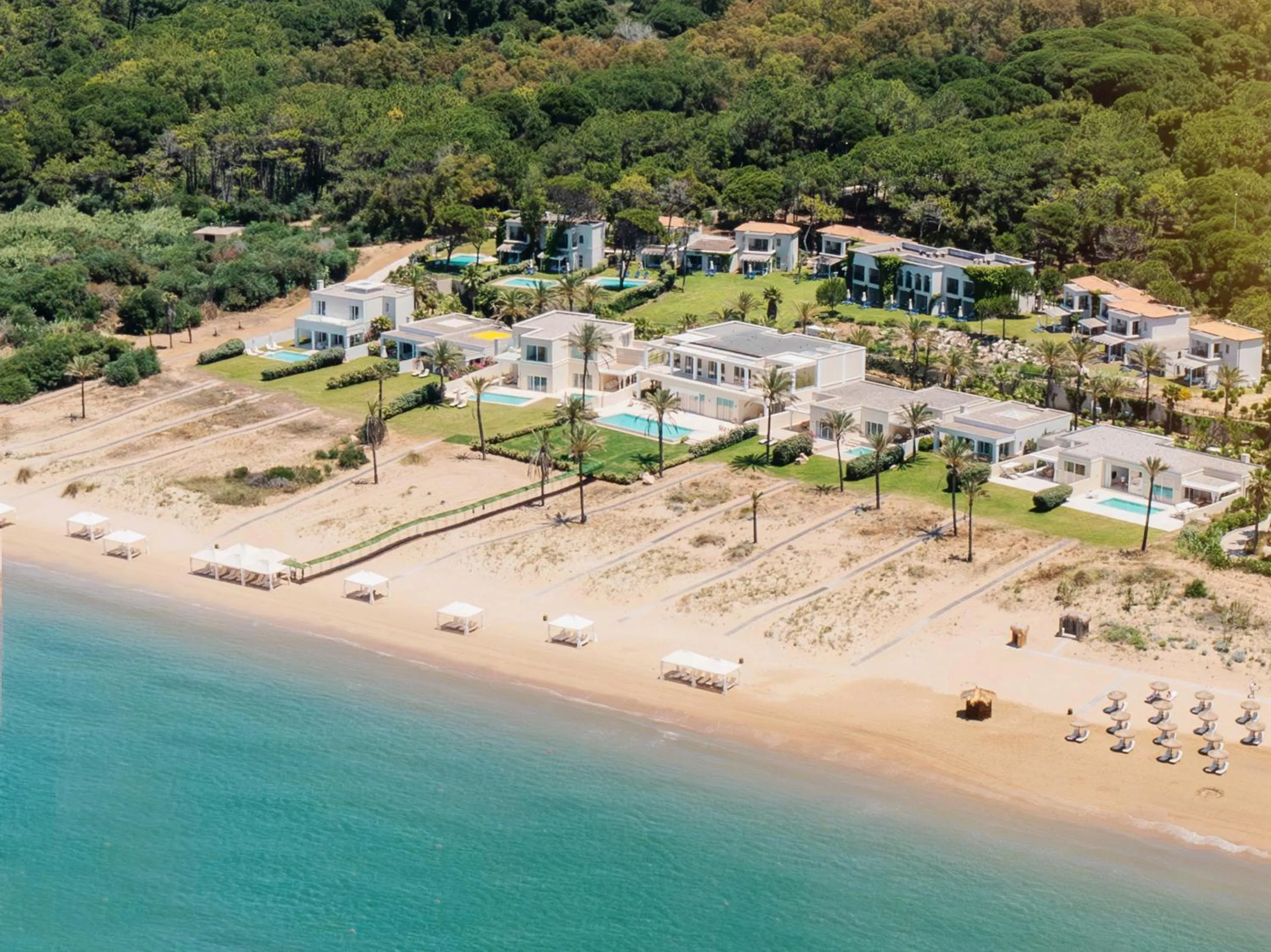 Bird's eye view in Mandola Rosa at Riviera Olympia, A Grecotel Resort to Live