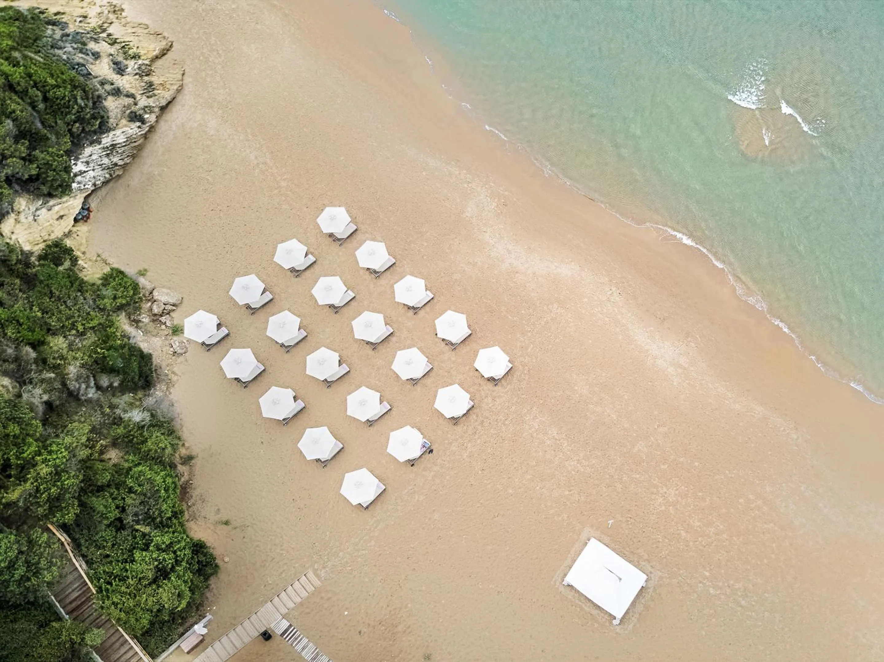 Natural landscape in Mandola Rosa at Riviera Olympia, A Grecotel Resort to Live