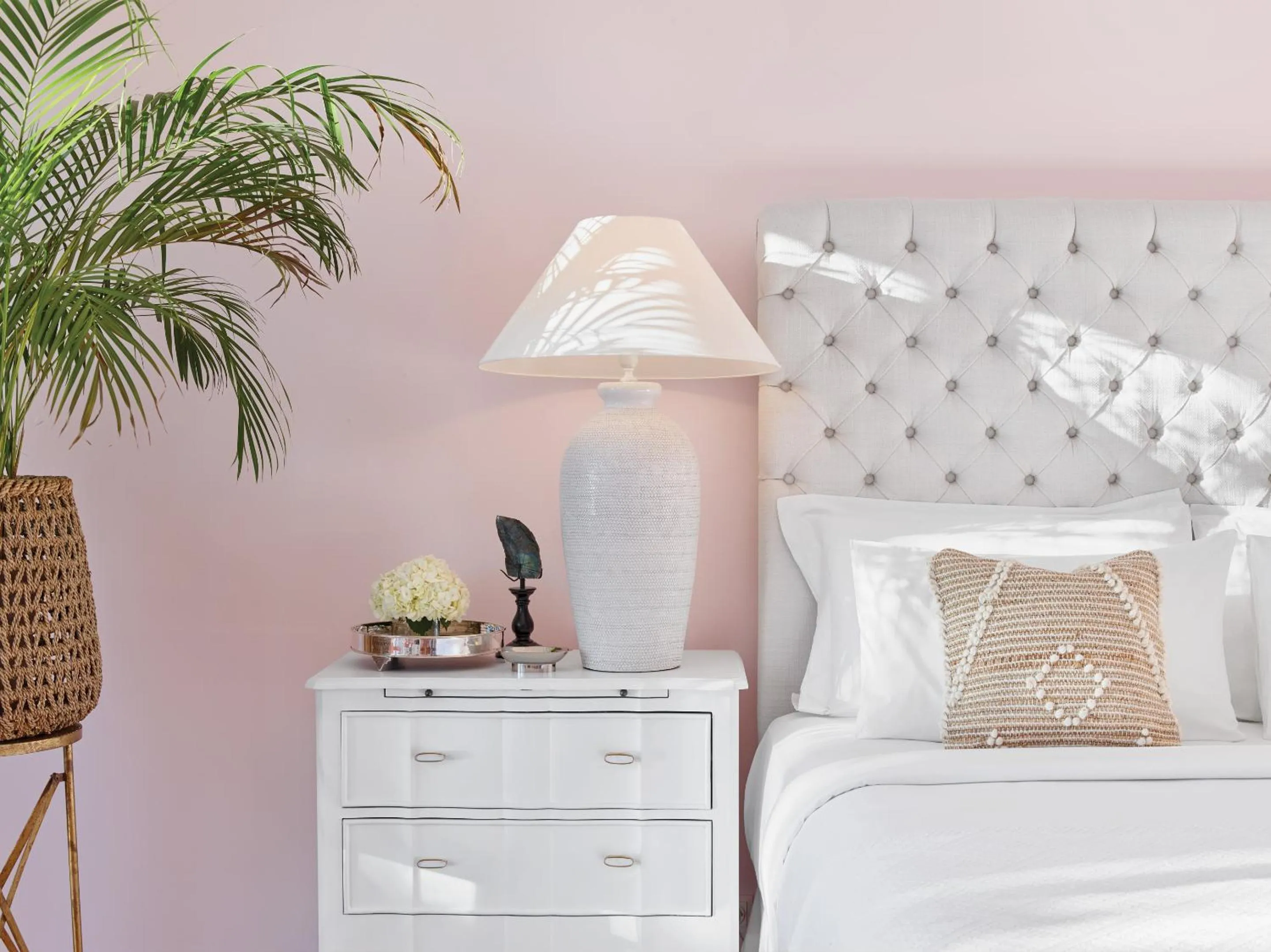 Bed in Mandola Rosa at Riviera Olympia, A Grecotel Resort to Live