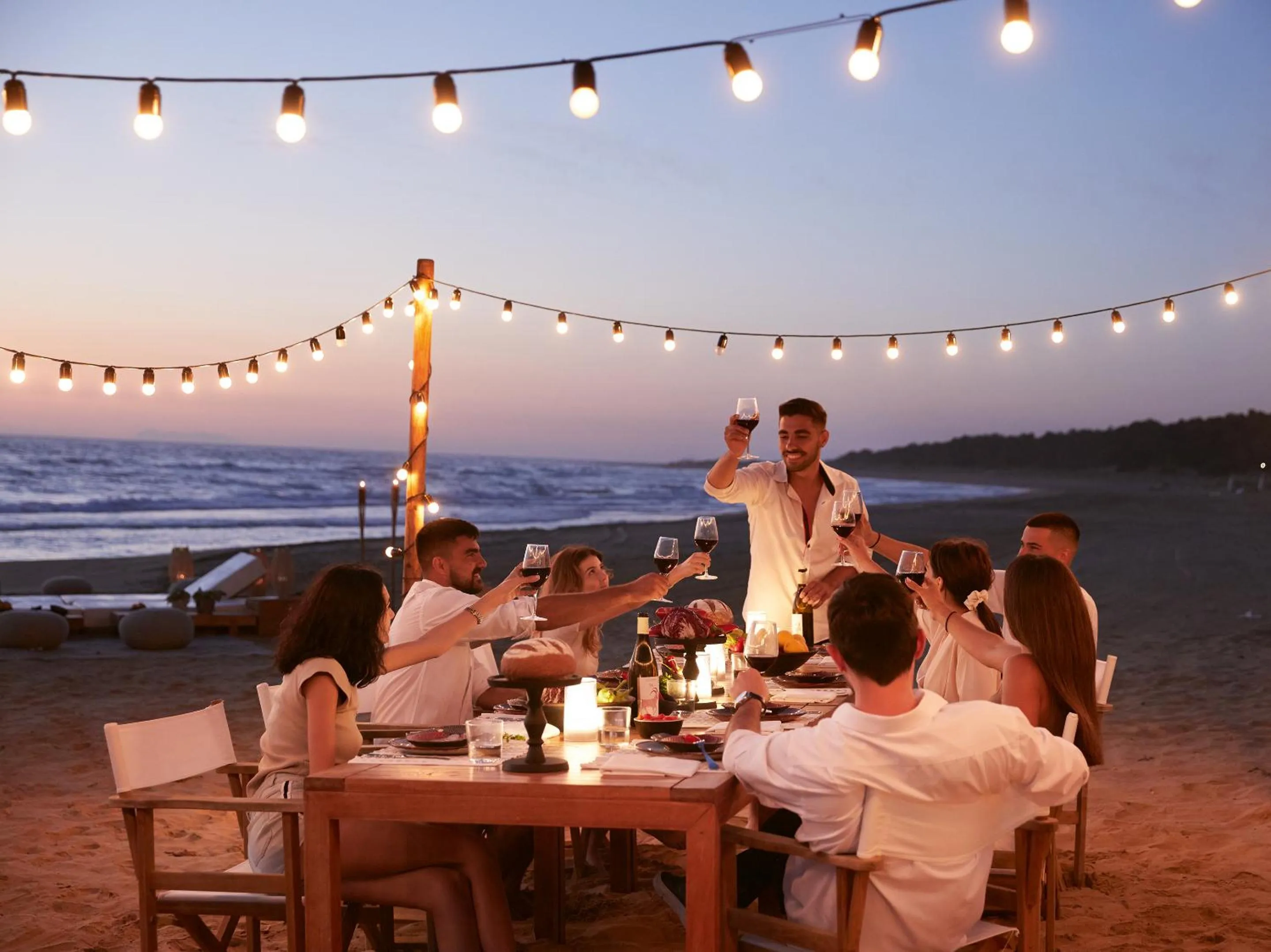 Food and drinks in Mandola Rosa at Riviera Olympia, A Grecotel Resort to Live