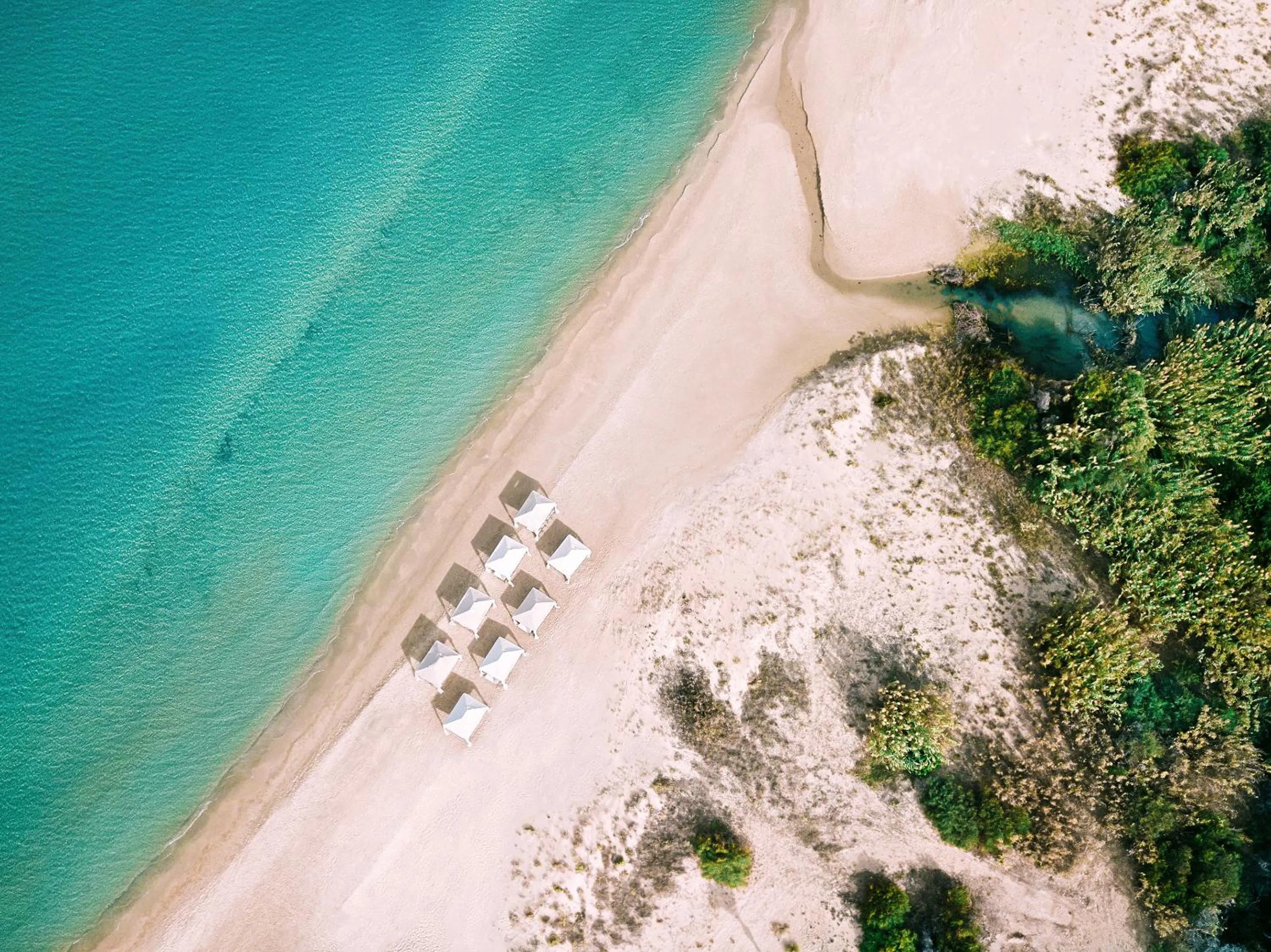 Natural landscape in Mandola Rosa at Riviera Olympia, A Grecotel Resort to Live