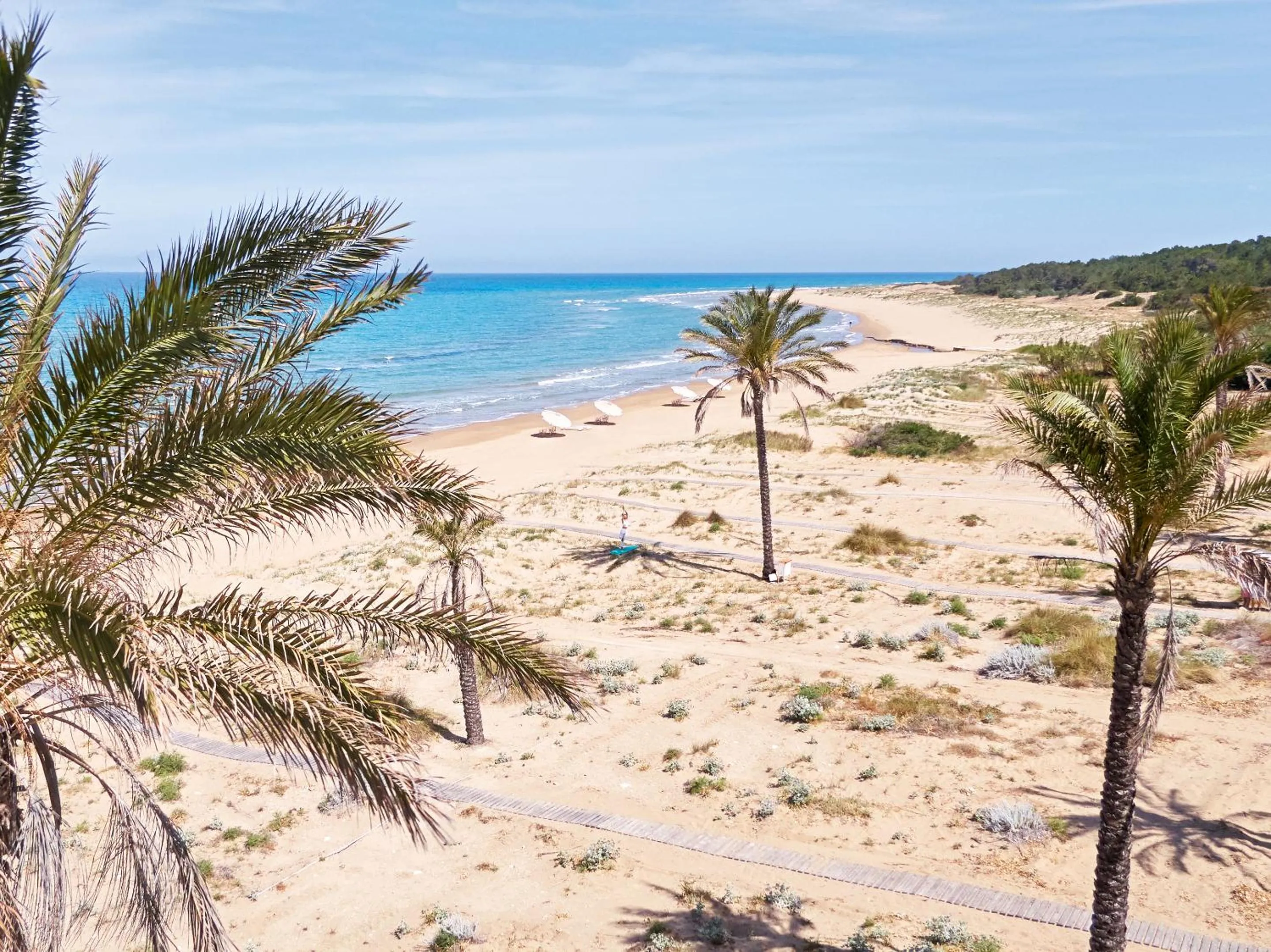 Natural landscape in Mandola Rosa at Riviera Olympia, A Grecotel Resort to Live