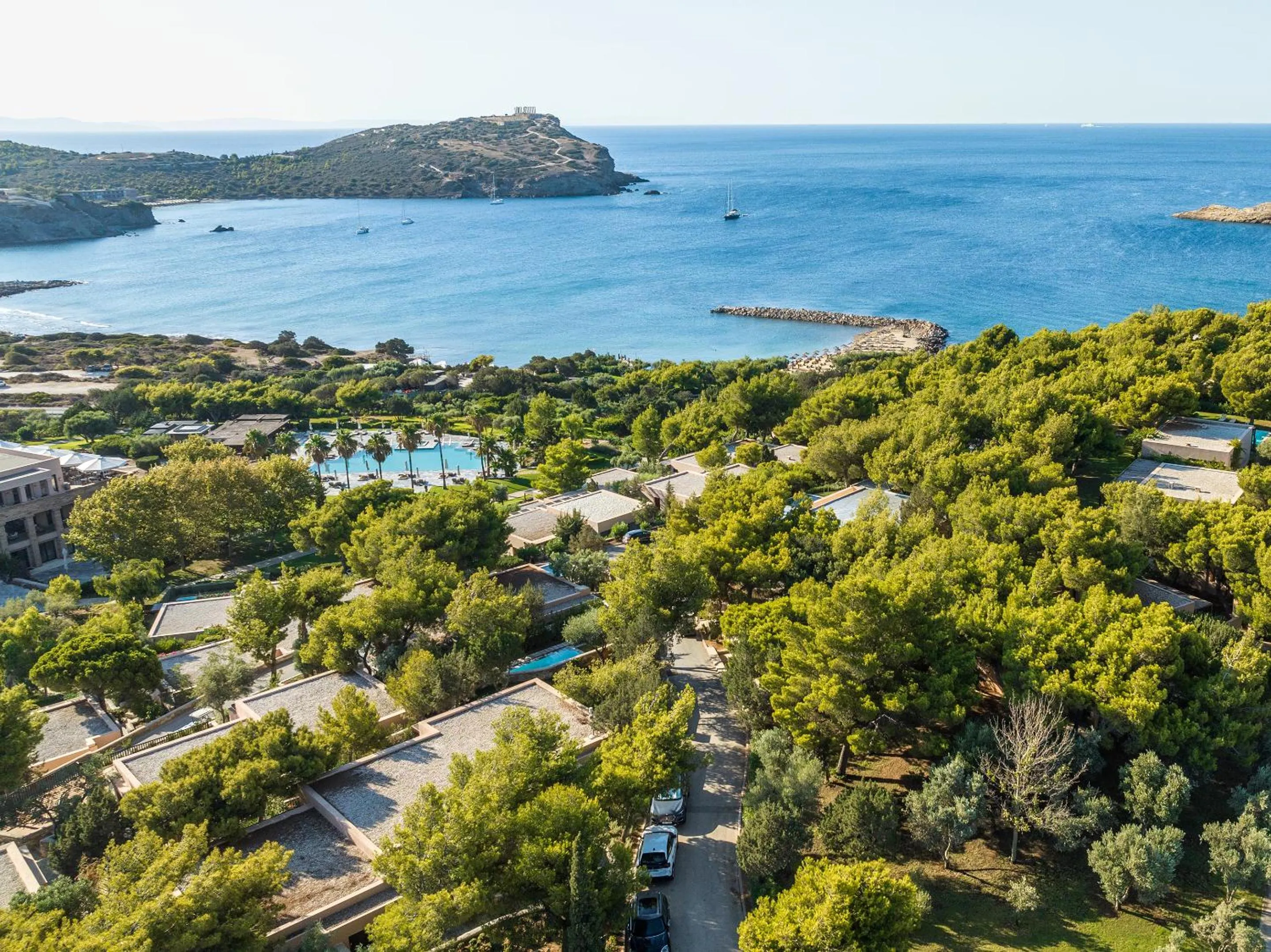 Property building in Cape Sounio, A Grecotel Resort to Live
