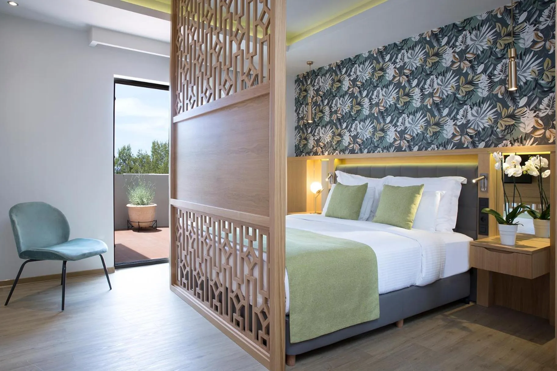 Bedroom, Bed in Zeus Dolce by Wyndham Athens
