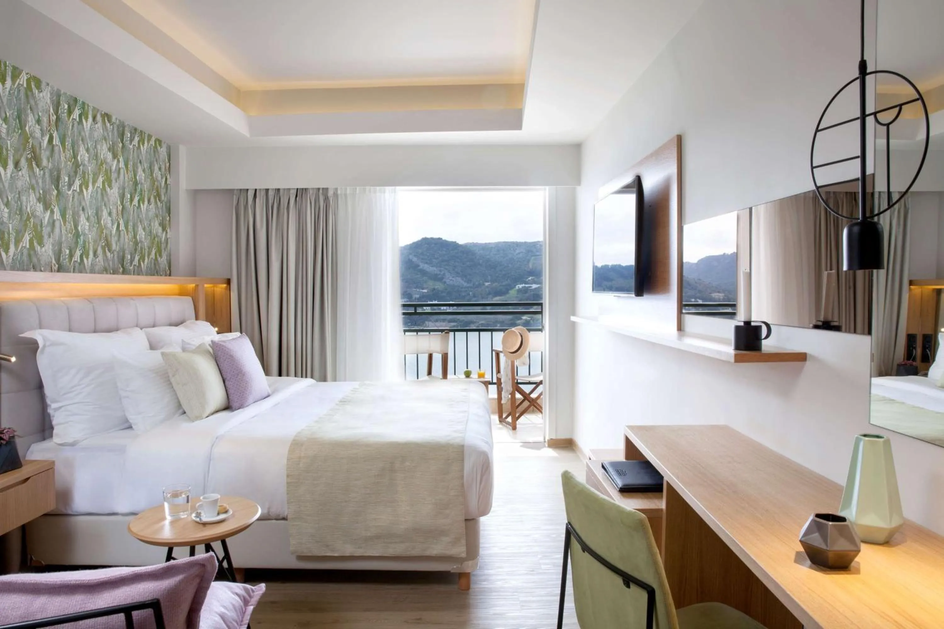 Bed in Zeus Dolce by Wyndham Athens