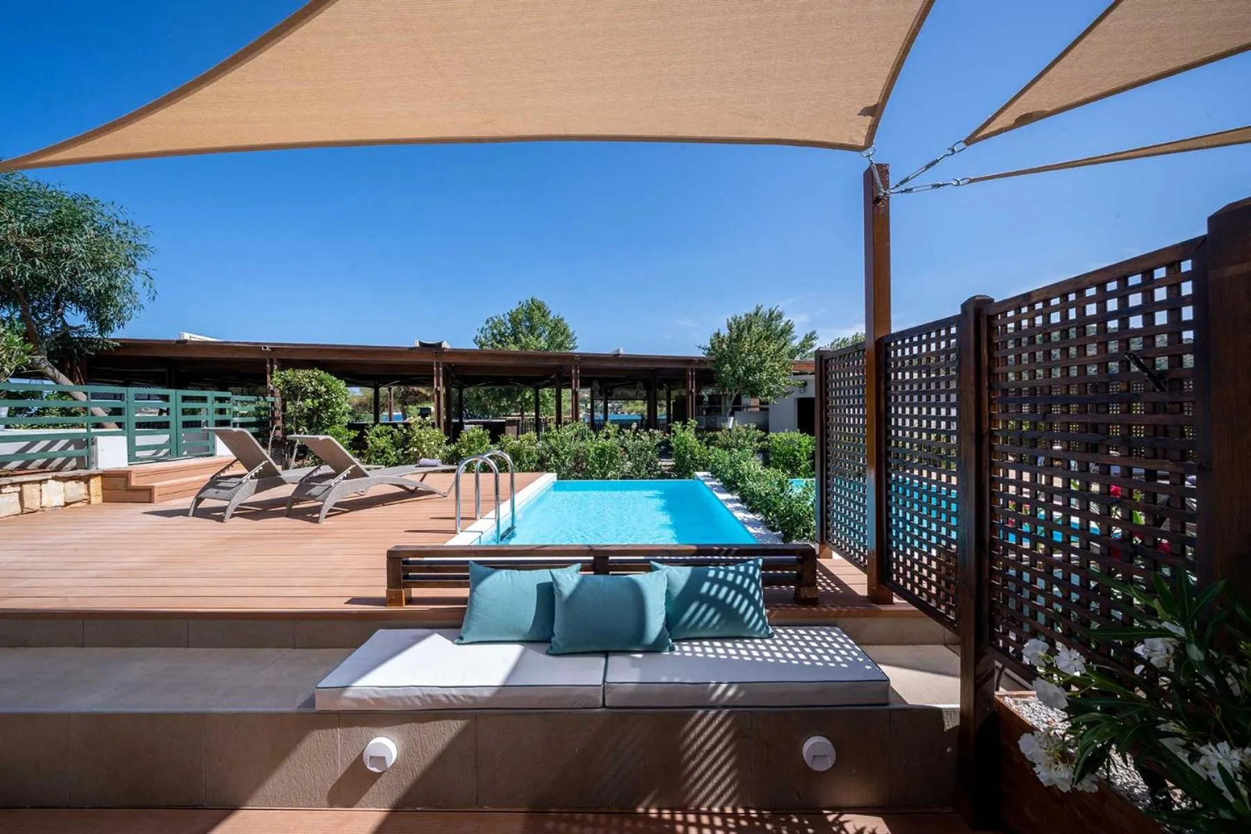 Pool view in Zeus Dolce by Wyndham Athens