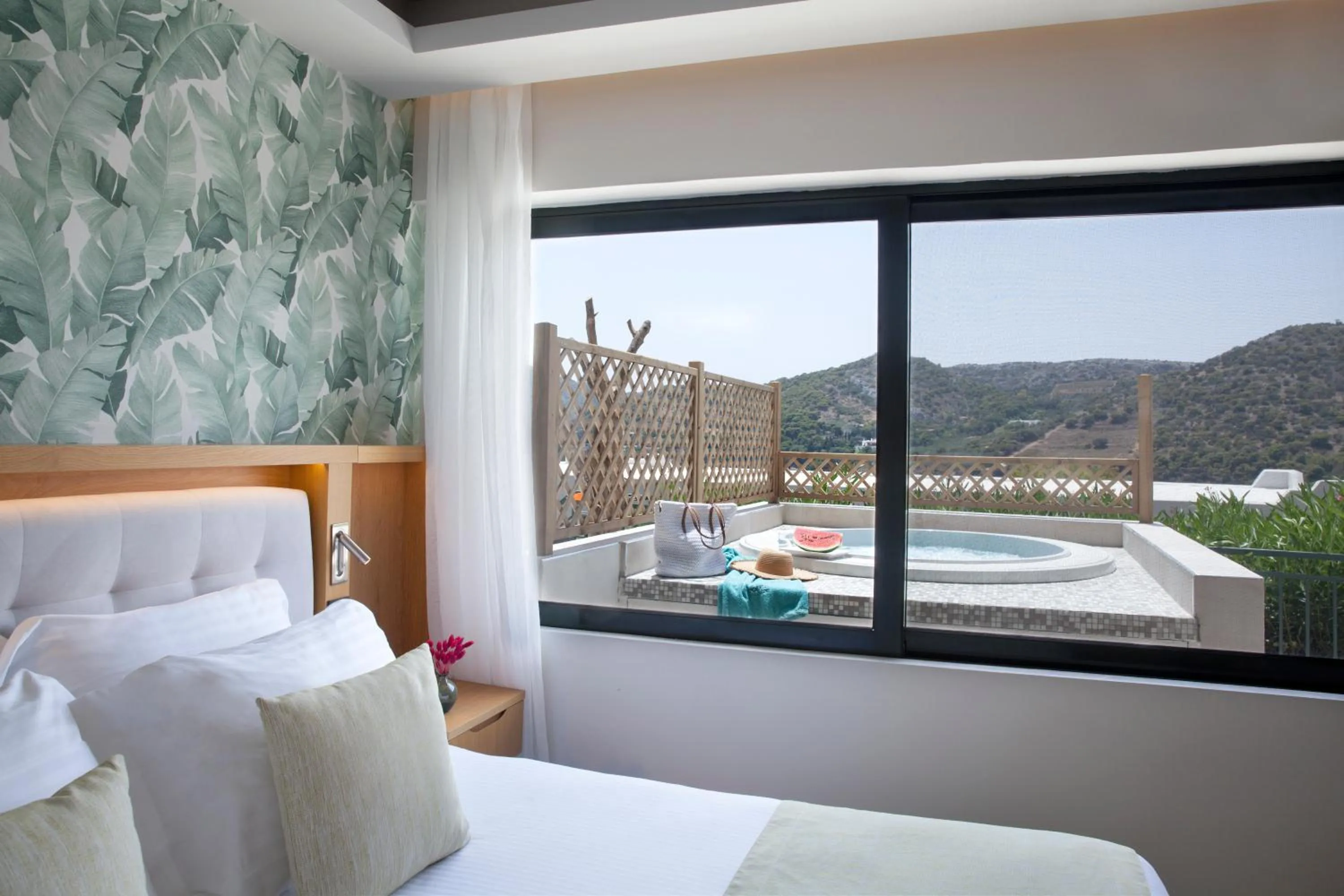 View (from property/room), Bed in Zeus Dolce by Wyndham Athens