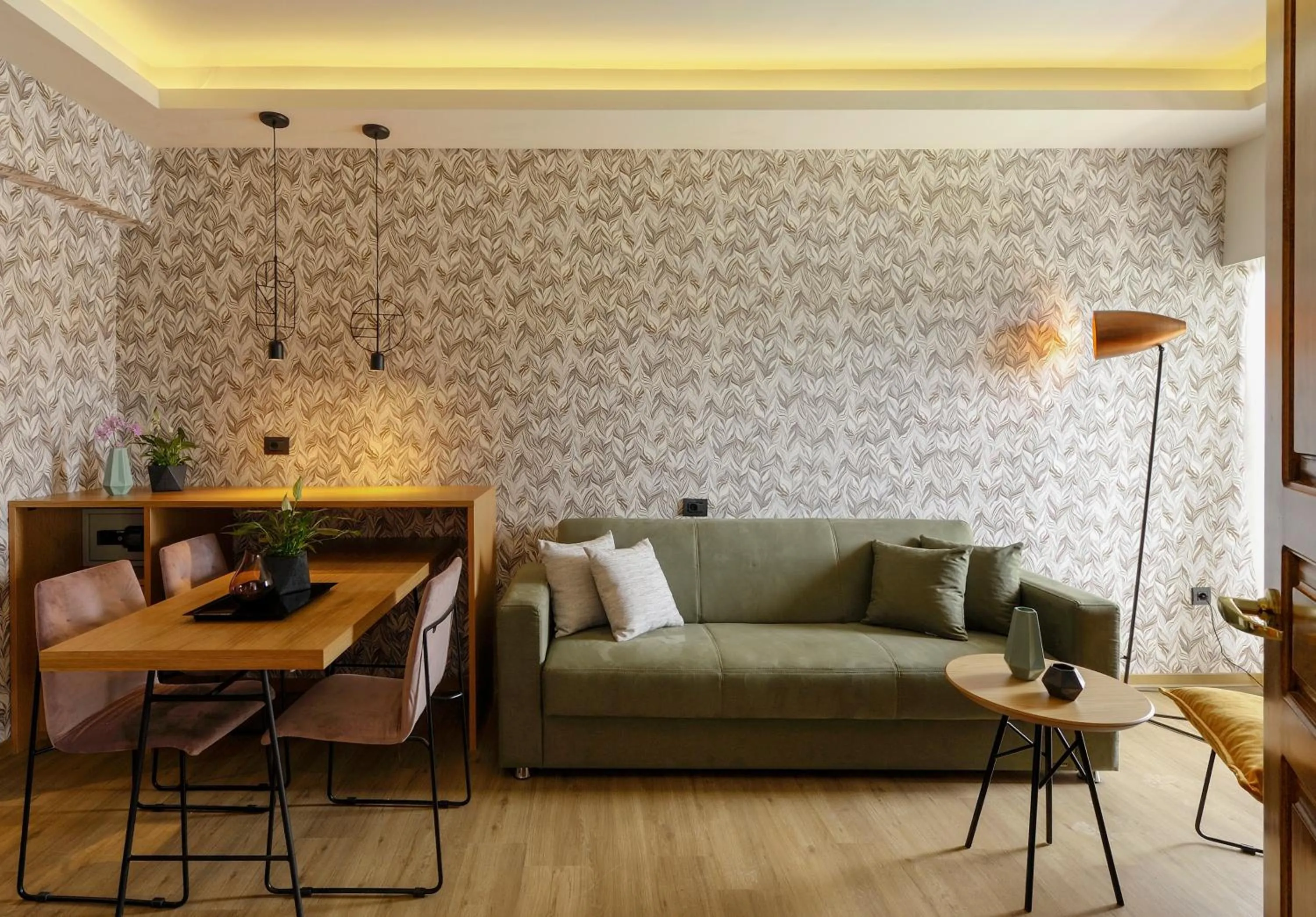 Living room in Zeus Dolce by Wyndham Athens