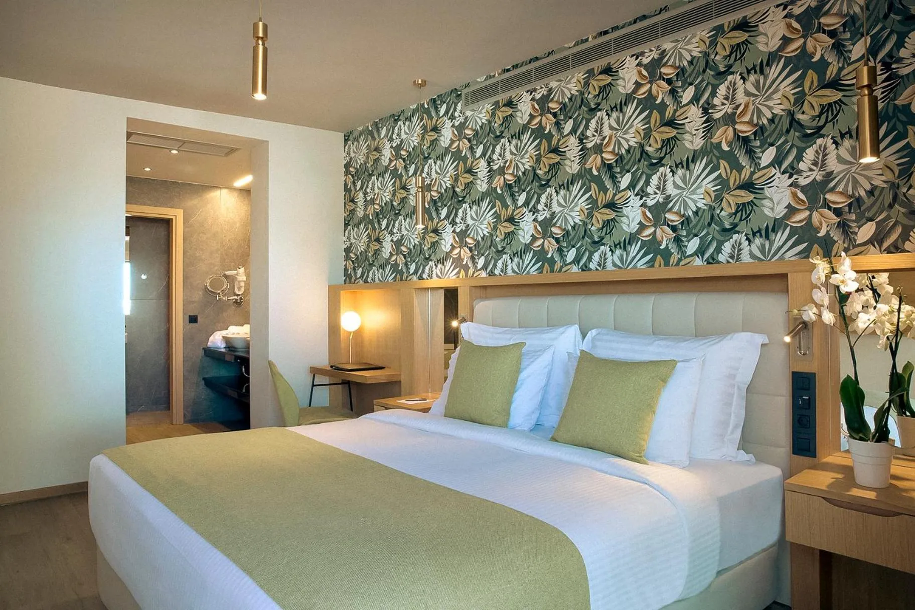 Bed in Zeus Dolce by Wyndham Athens