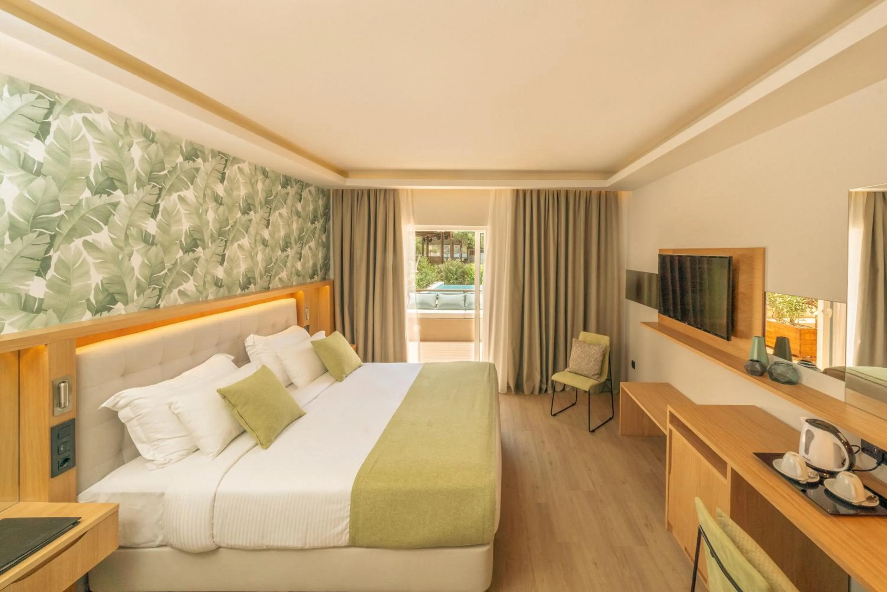 Bed in Zeus Dolce by Wyndham Athens