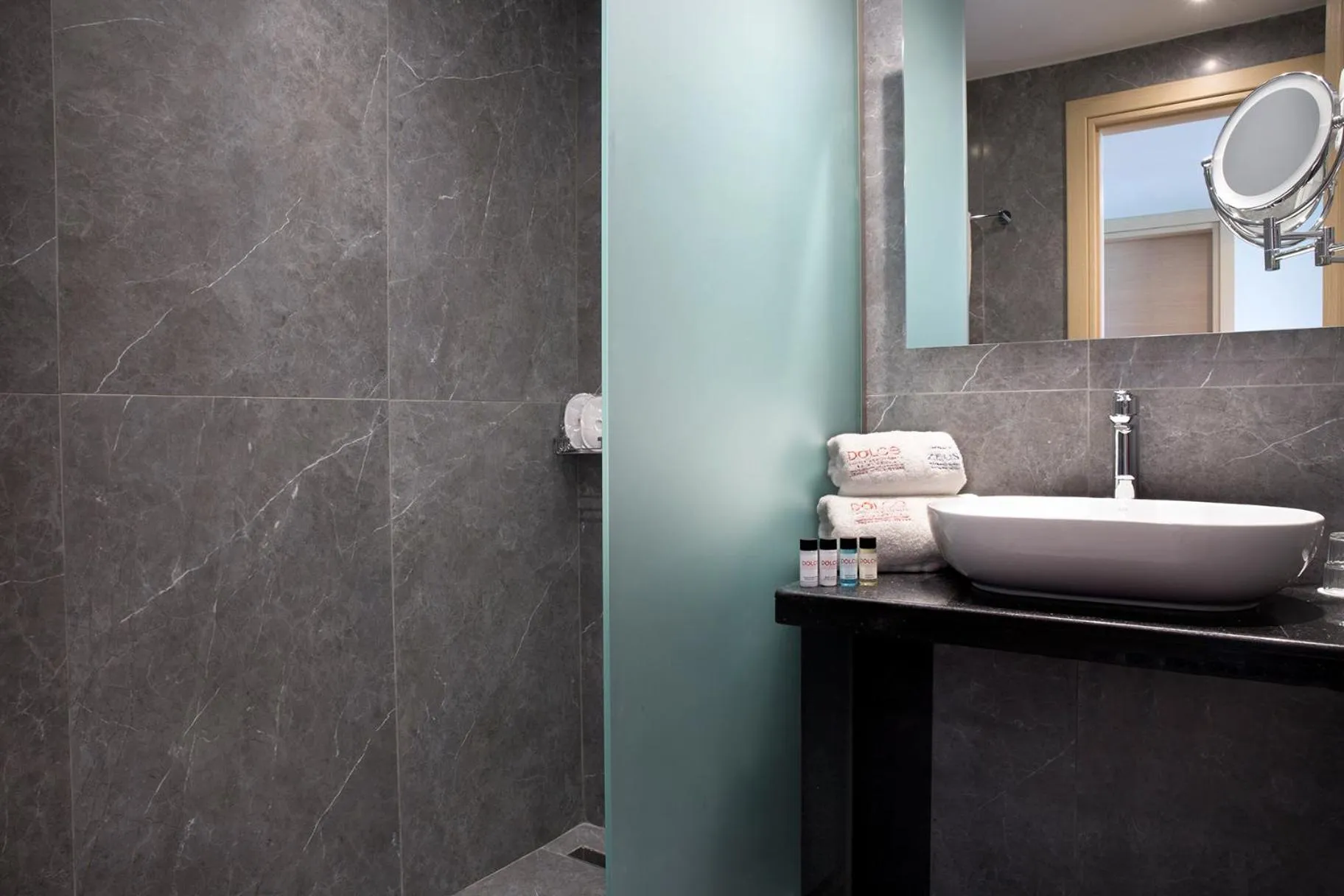 Bathroom in Zeus Dolce by Wyndham Athens