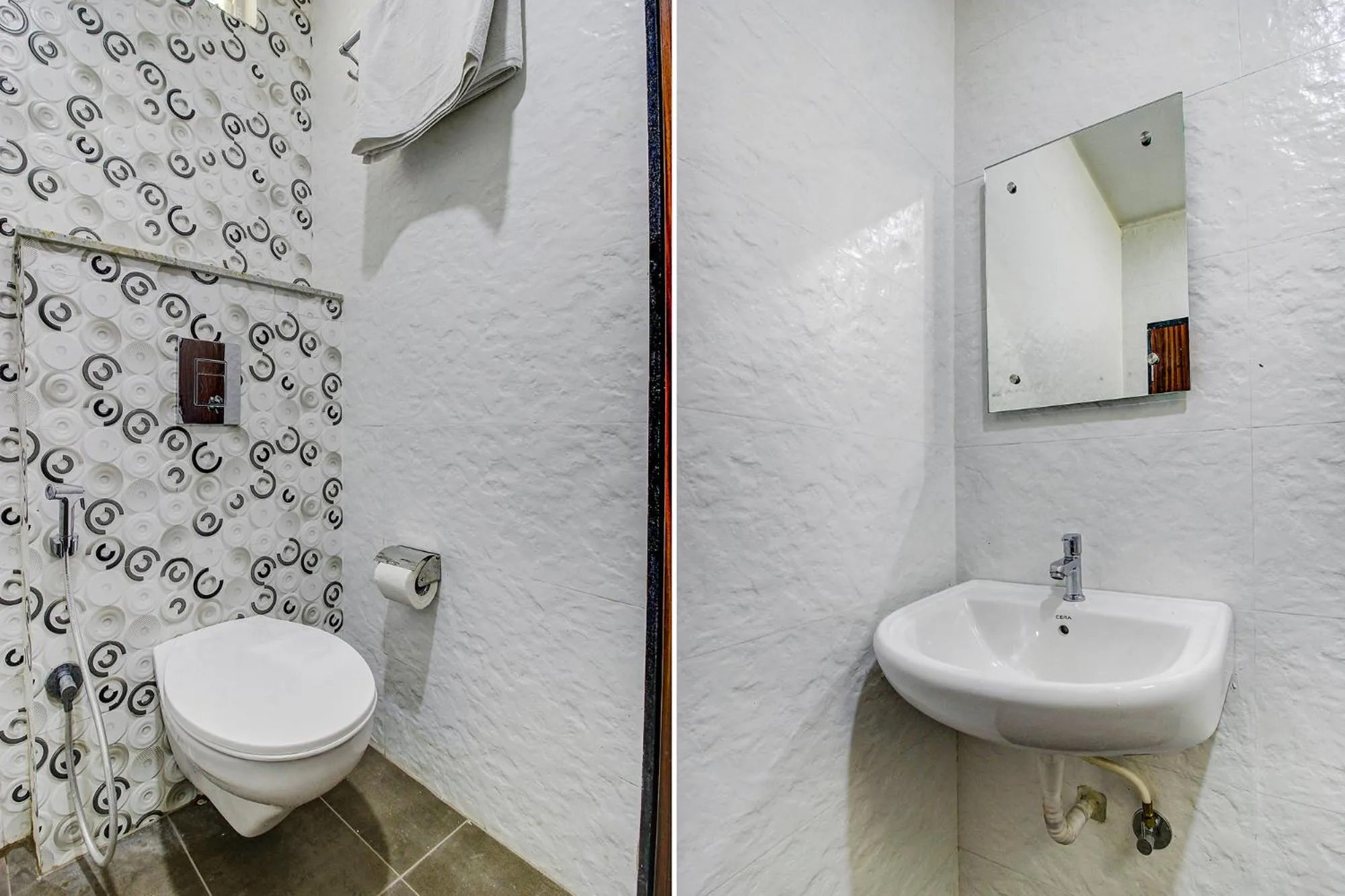 Bathroom in FabHotel W Grand Suites