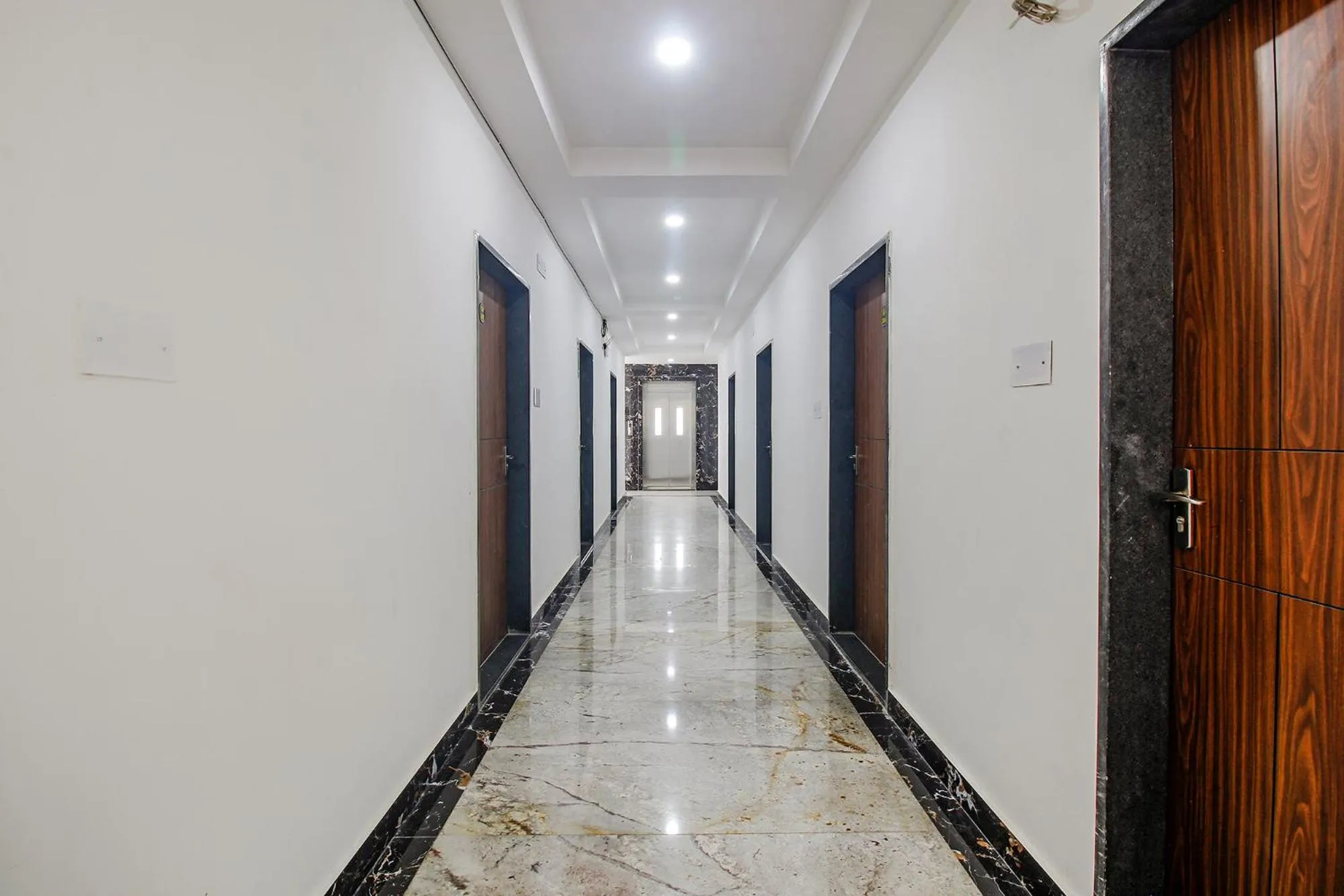 Lobby or reception in FabHotel W Grand Suites