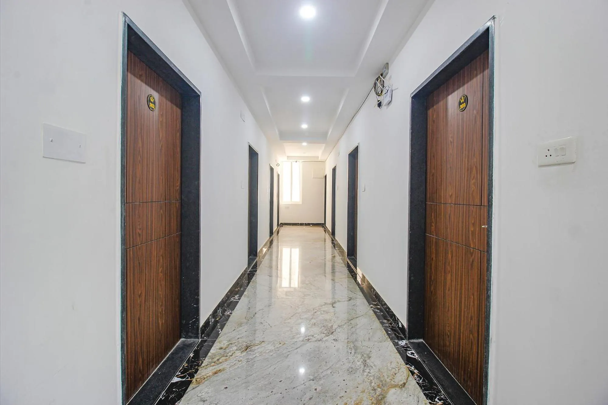 Lobby or reception in FabHotel W Grand Suites