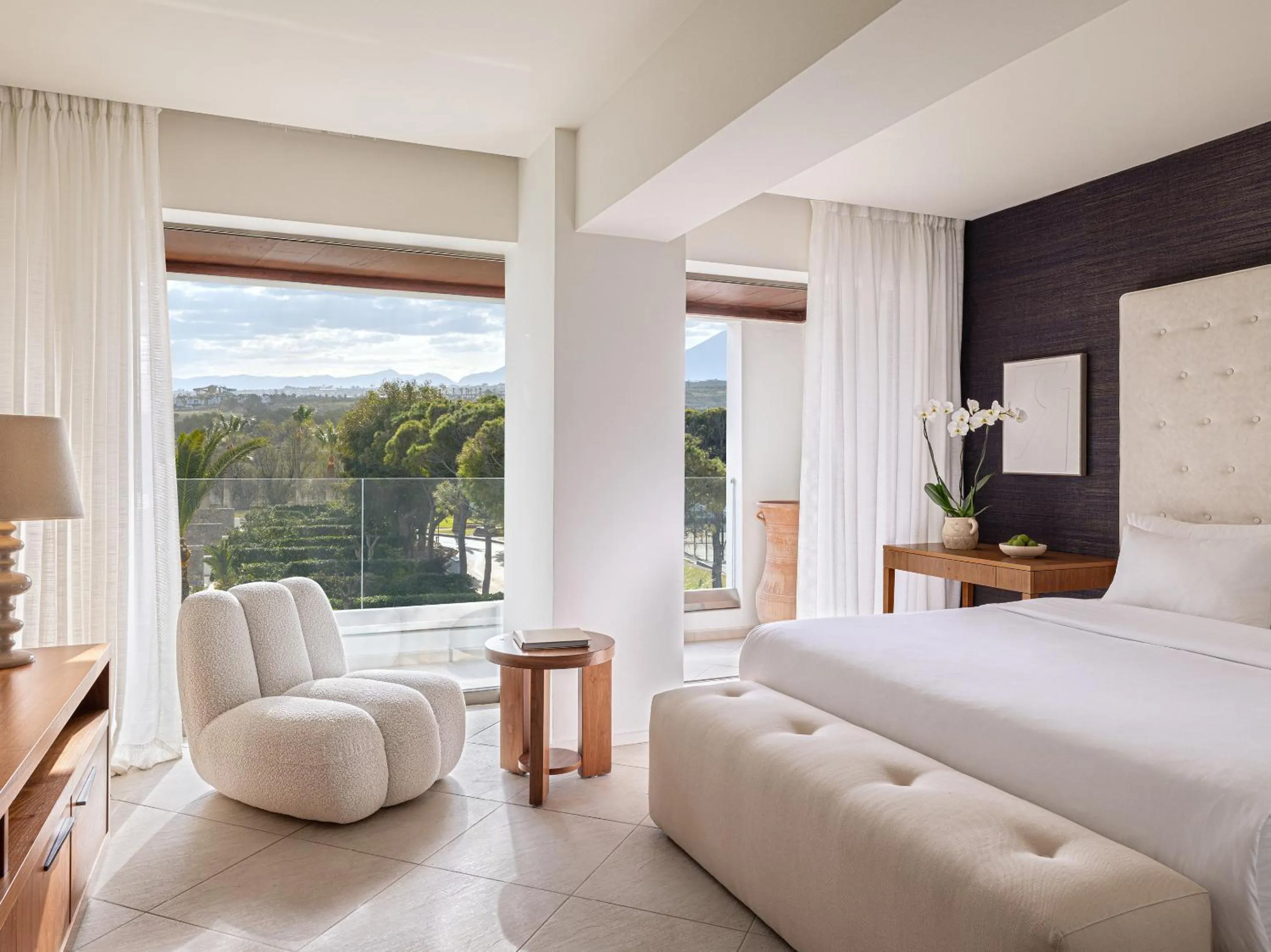 Balcony/Terrace, Bed in Amirandes, A Grecotel Resort to Live