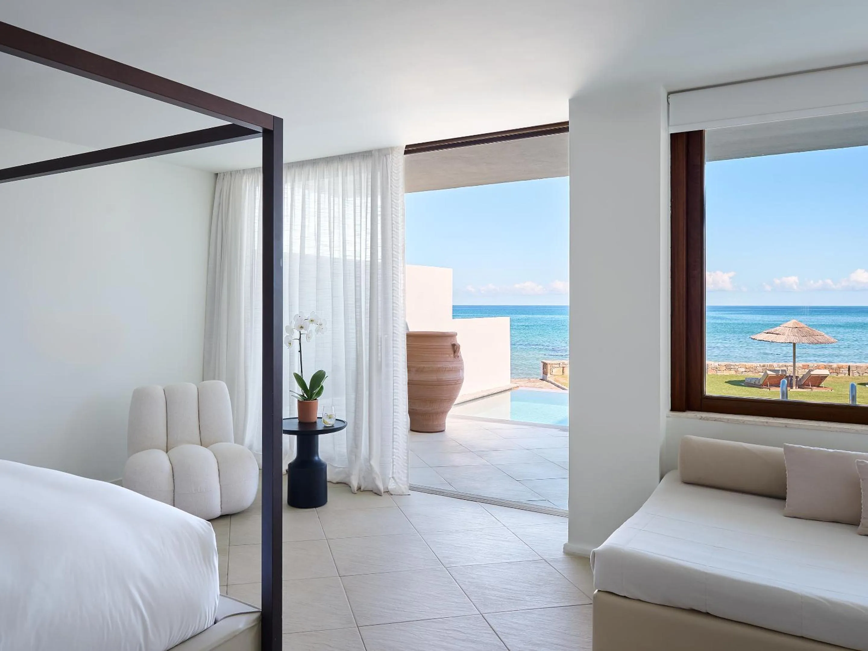 Sea view, Bed in Amirandes, A Grecotel Resort to Live