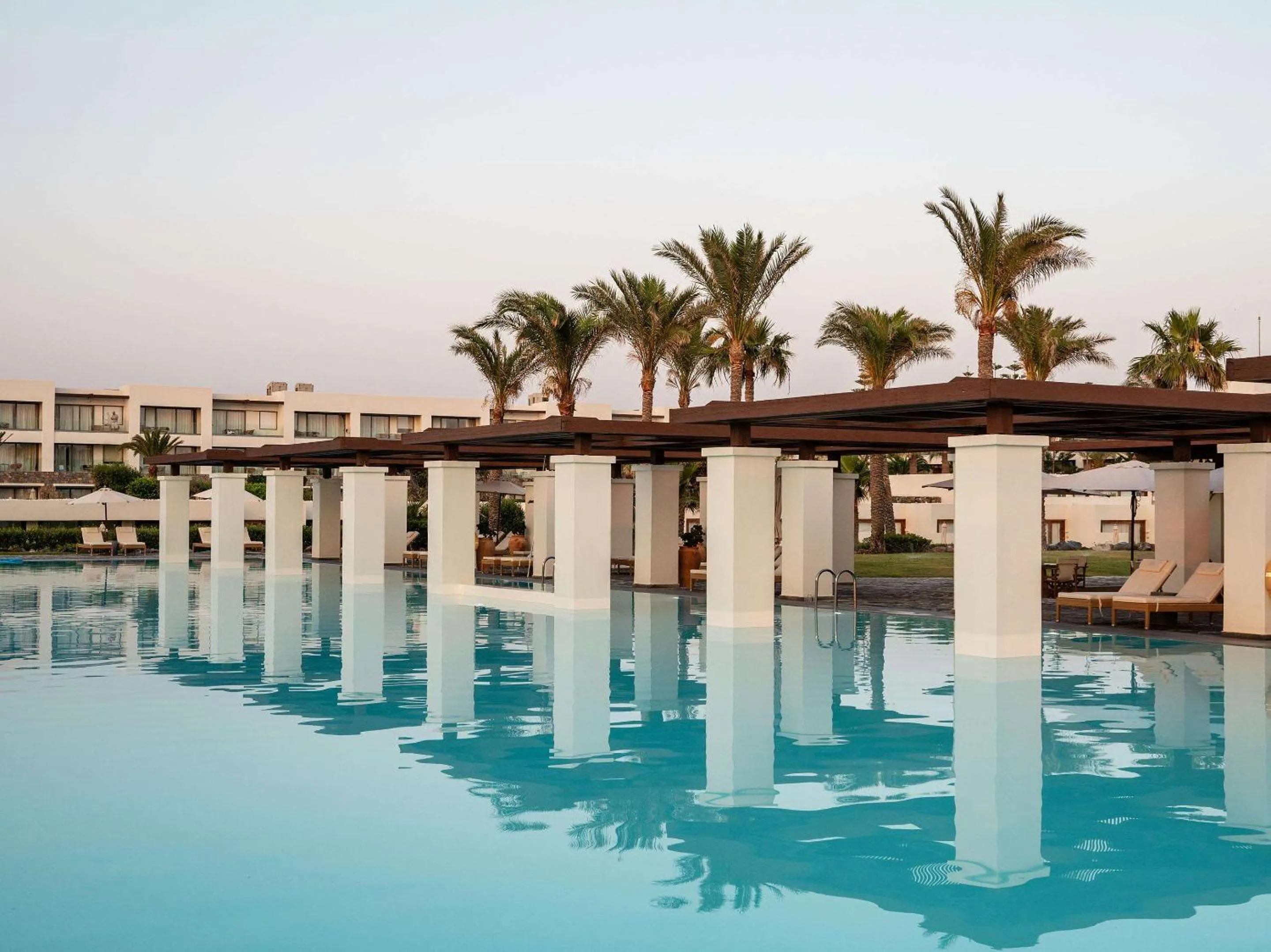 Swimming pool in Amirandes, A Grecotel Resort to Live
