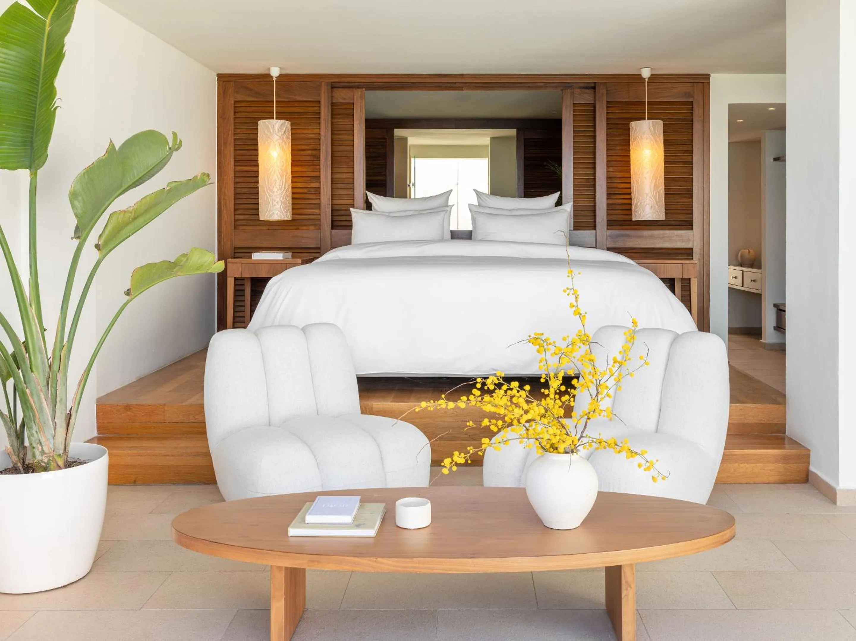 Bed in Amirandes, A Grecotel Resort to Live