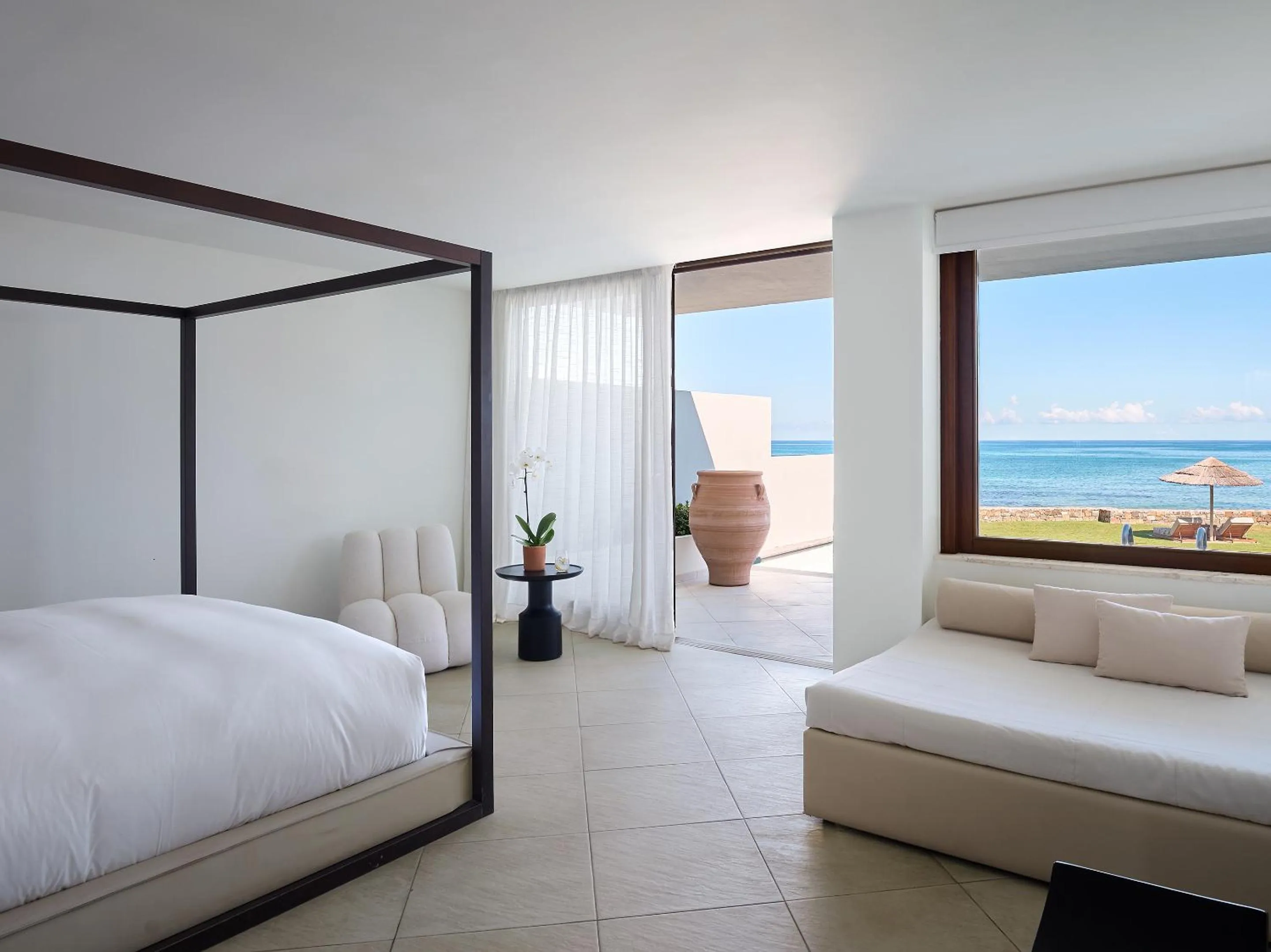 View (from property/room), Bed in Amirandes, A Grecotel Resort to Live
