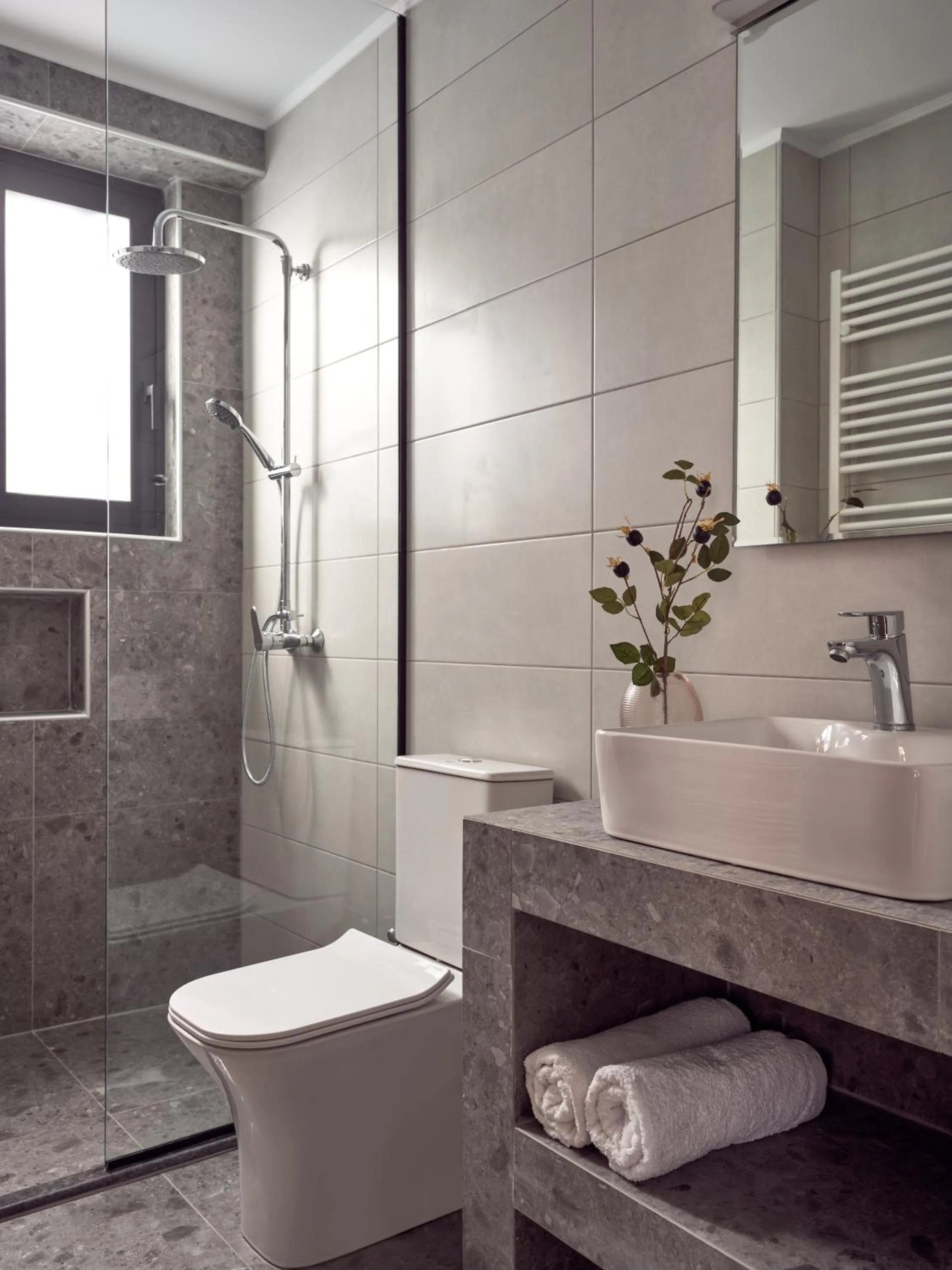 Bathroom in Giannoulis City Apartments