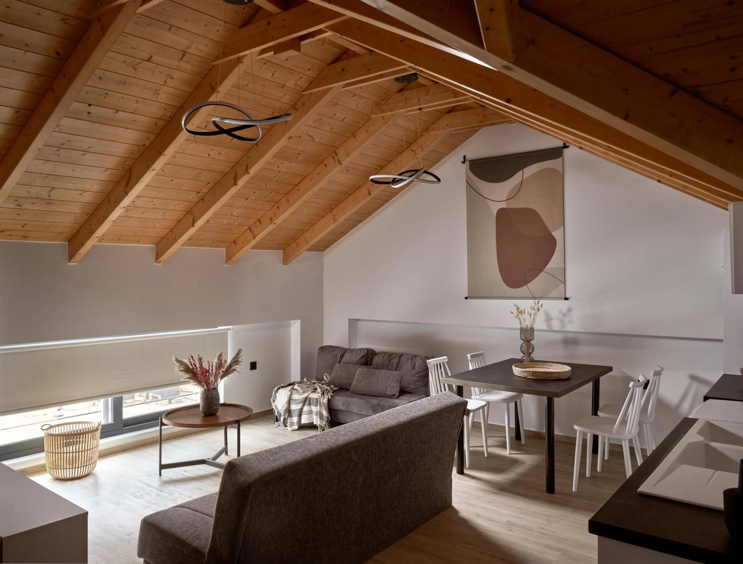 Living room in Giannoulis City Apartments