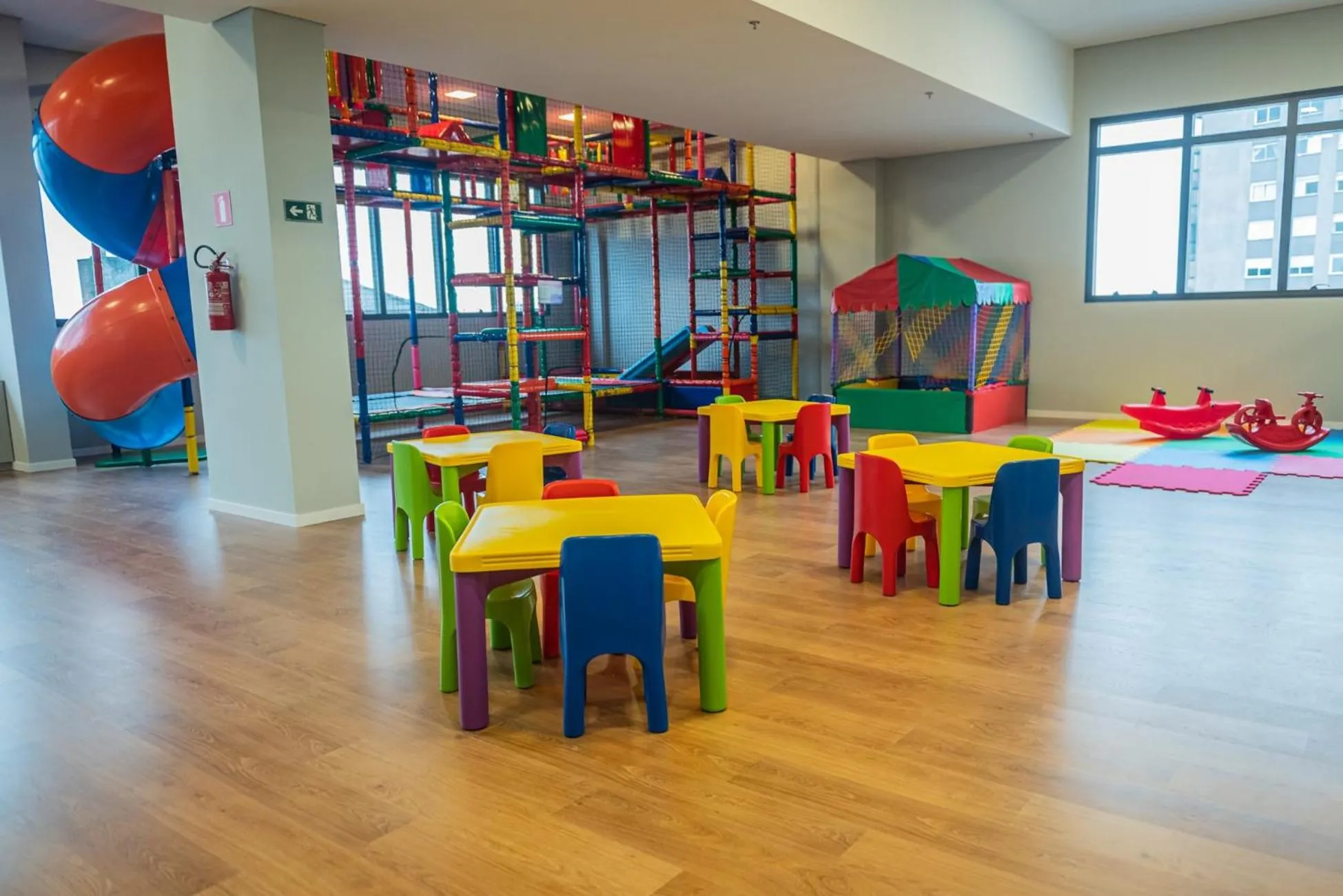 Children play ground in Dall'Onder Planalto Hotel Bento Gonçalves