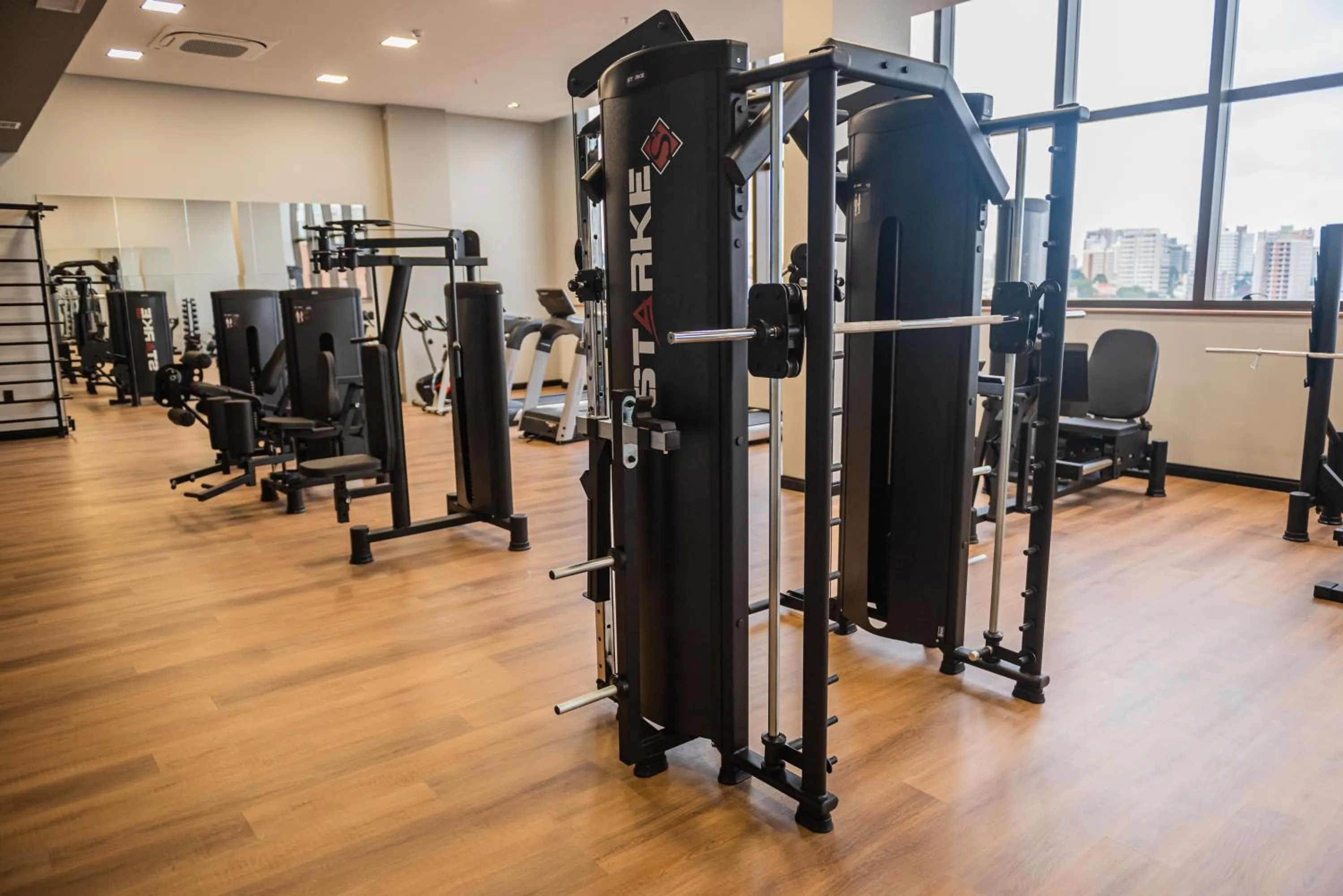 Fitness centre/facilities in Dall'Onder Planalto Hotel Bento Gonçalves