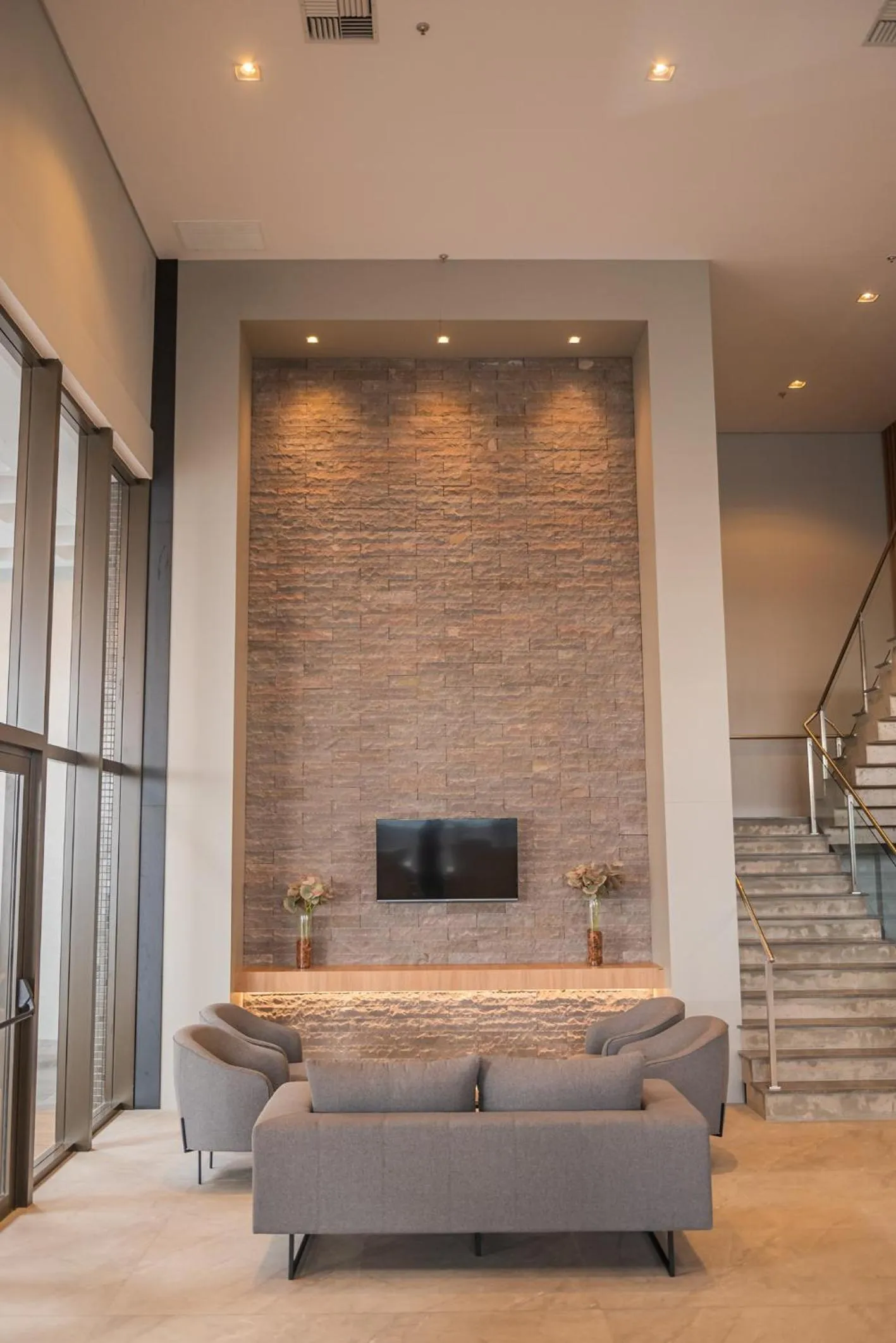 Lobby or reception in Dall'Onder Planalto Hotel Bento Gonçalves