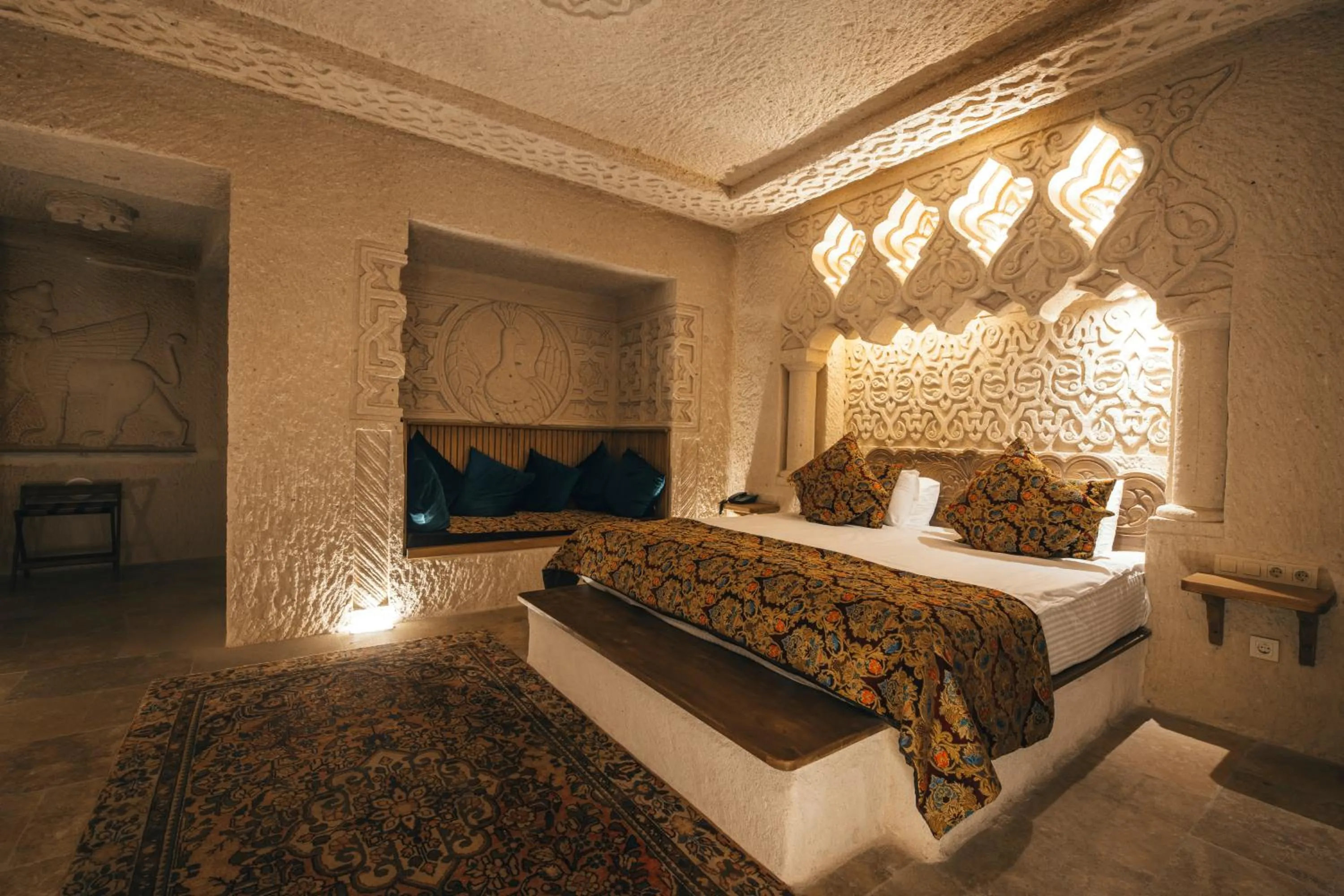 Bedroom, Bed in Harem Suites Cappadocia