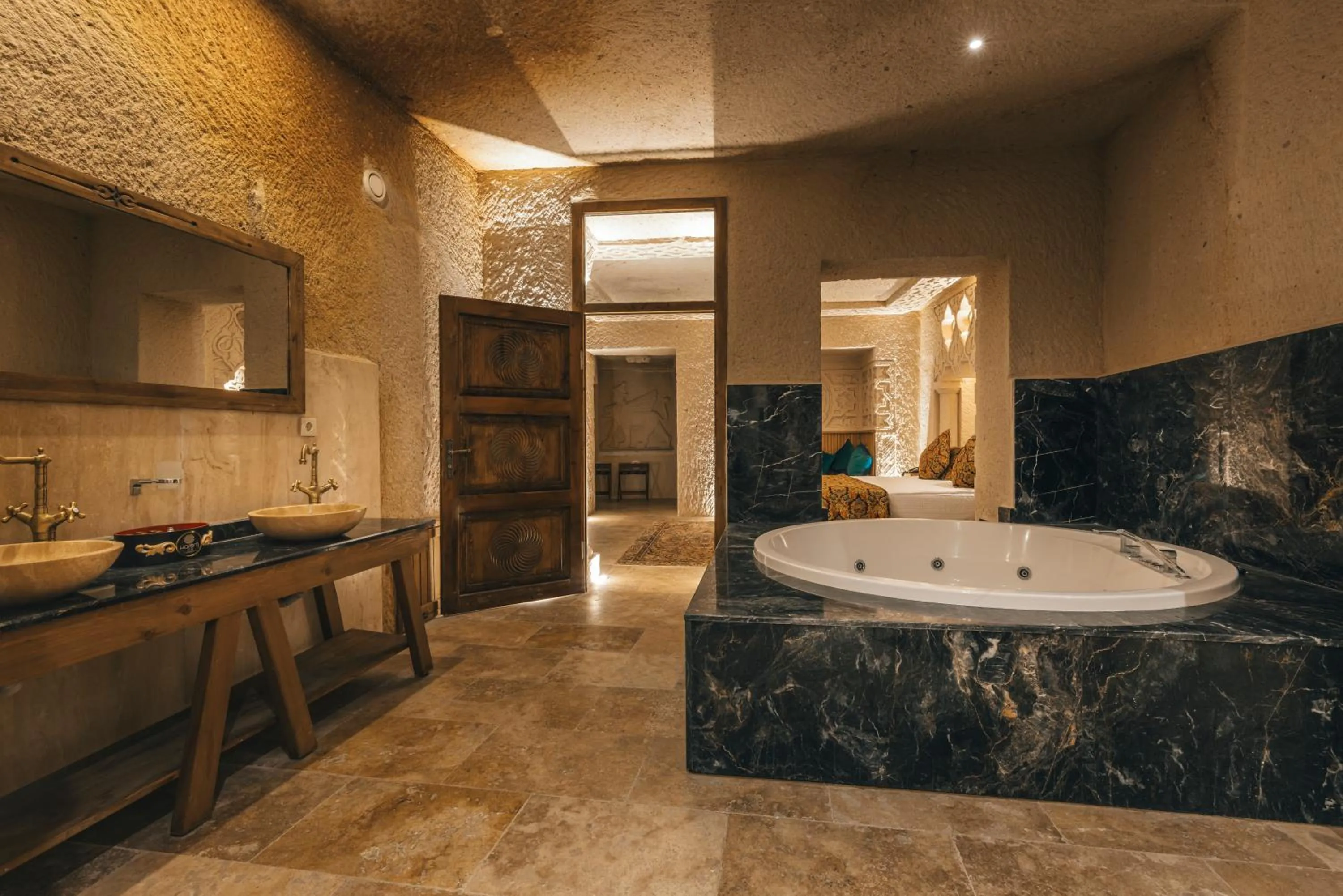 Hot Tub in Harem Suites Cappadocia
