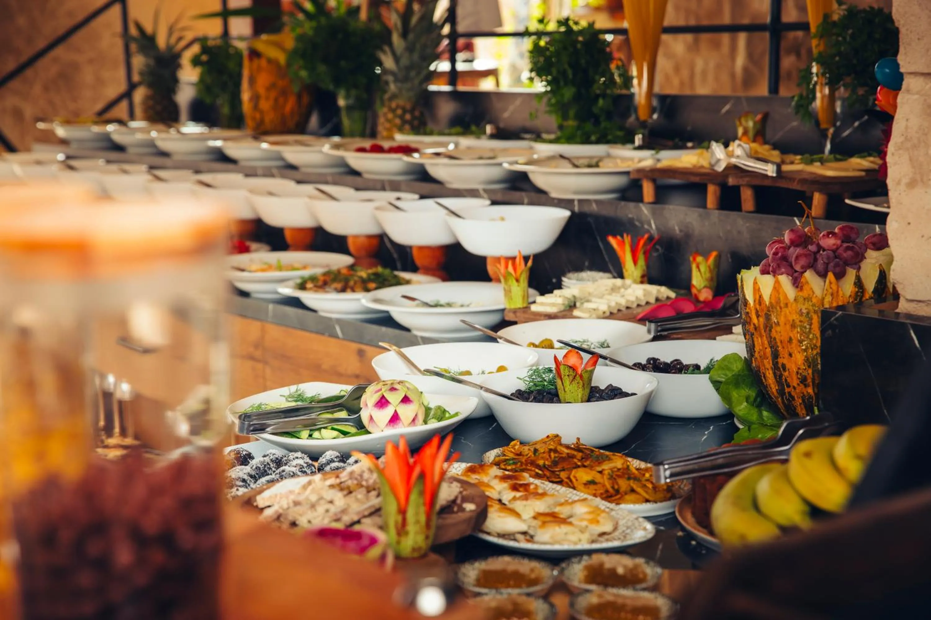 Restaurant/places to eat in Harem Suites Cappadocia