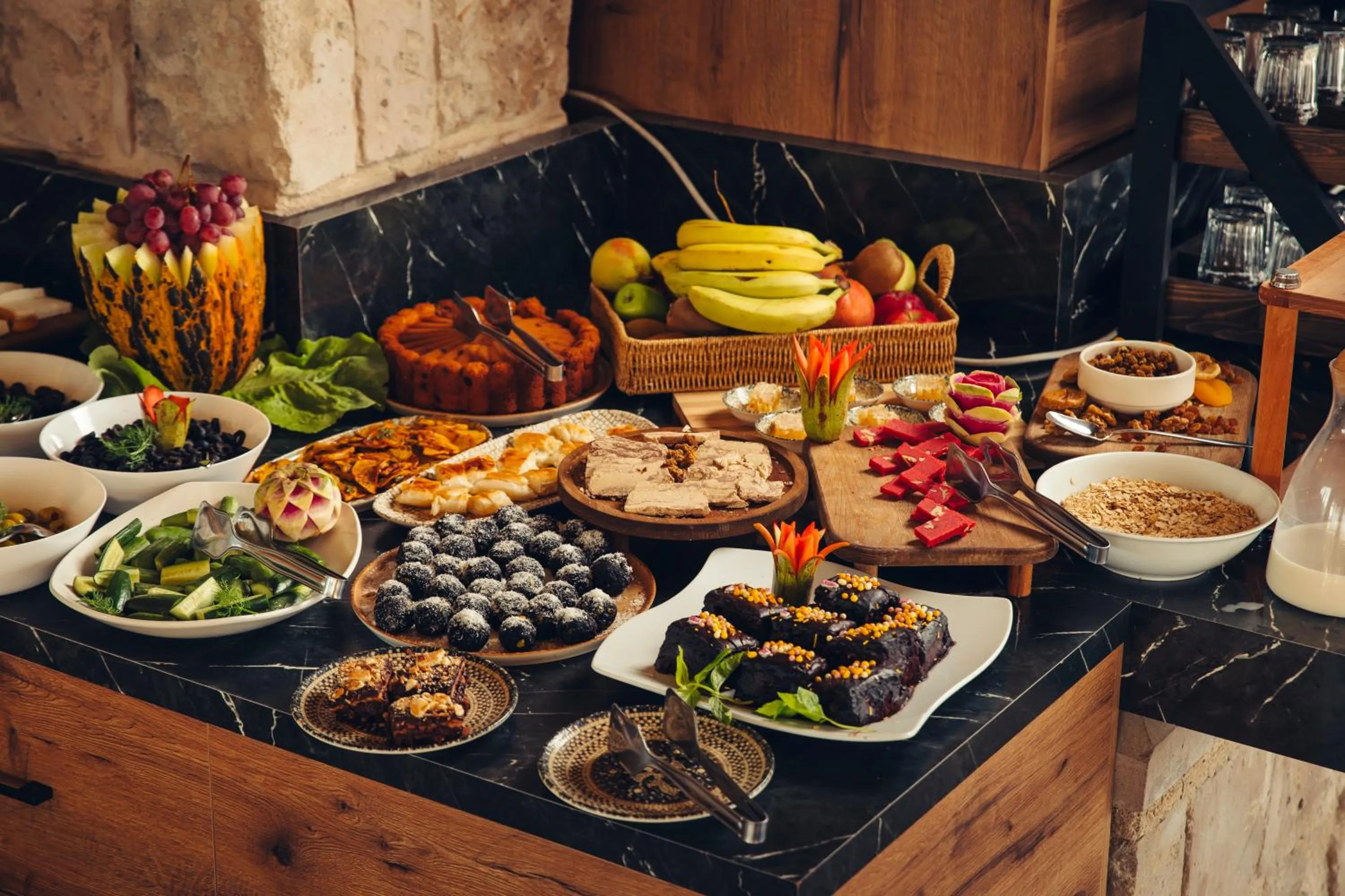 Restaurant/places to eat in Harem Suites Cappadocia