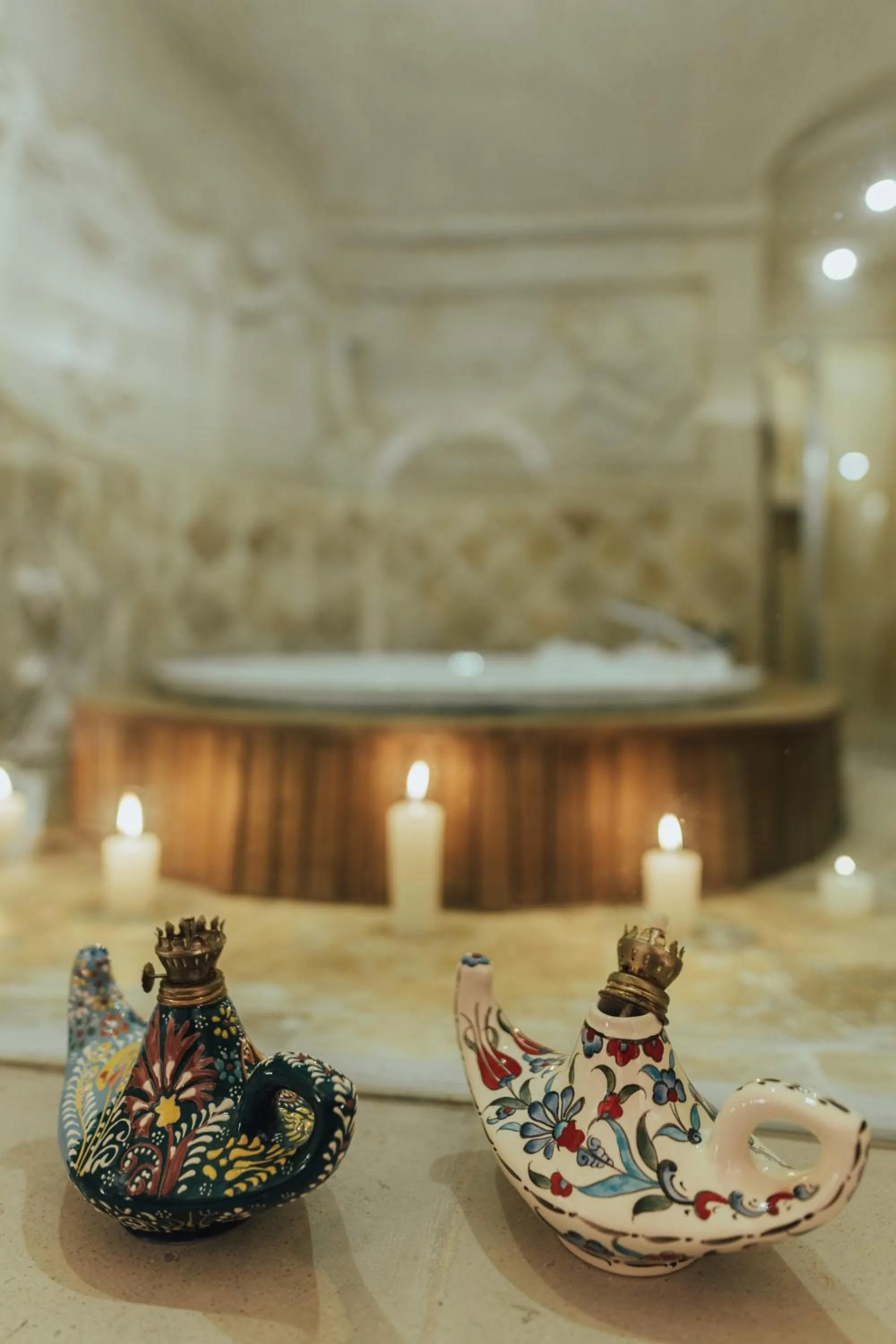 Hot Tub in Harem Suites Cappadocia