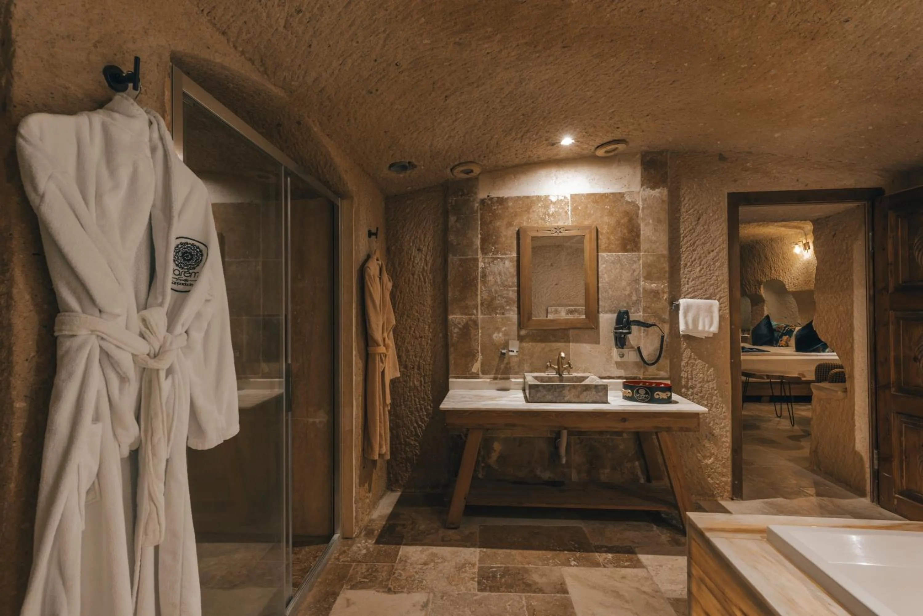 Bathroom in Harem Suites Cappadocia