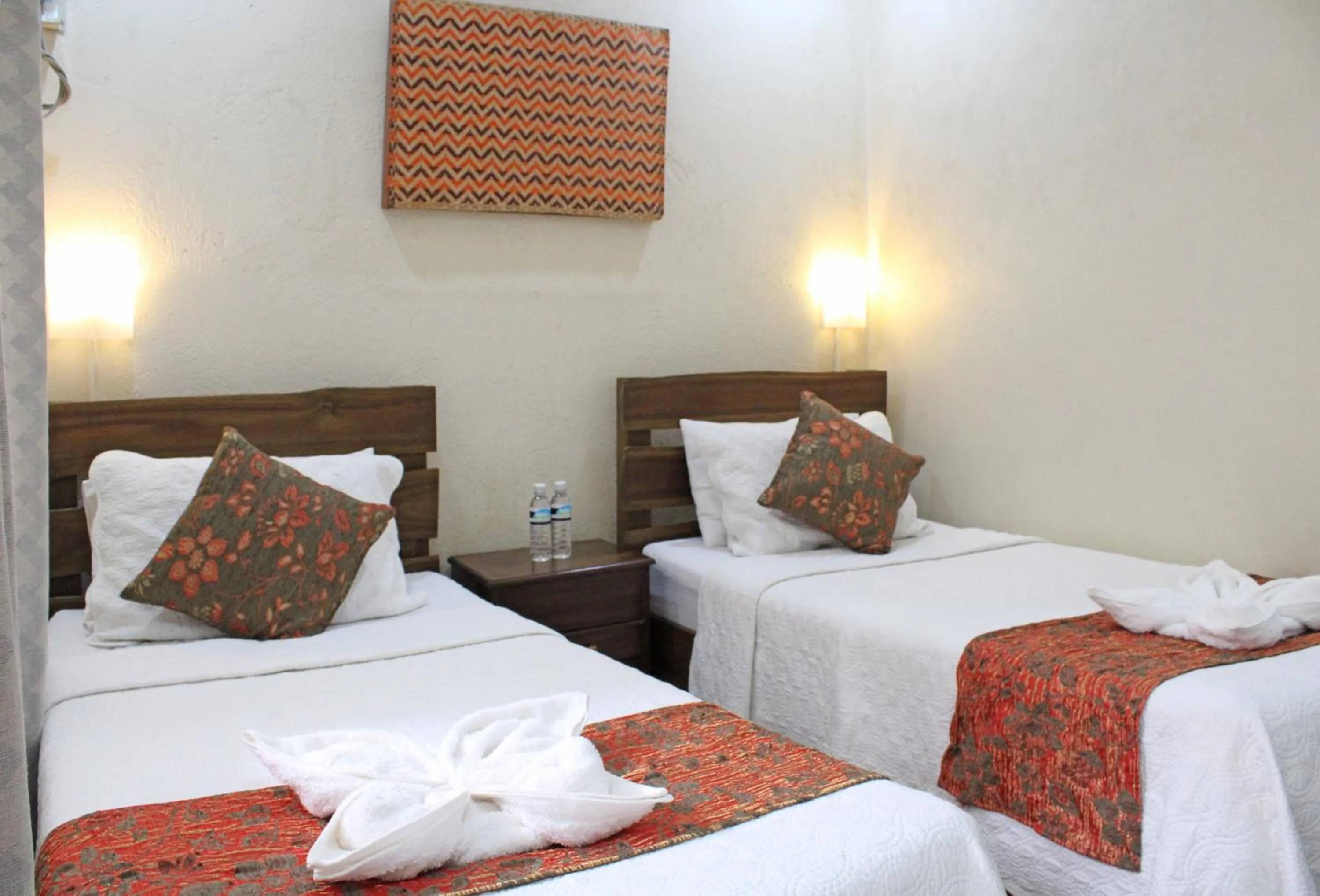 Bed in Balaibinda Lodge