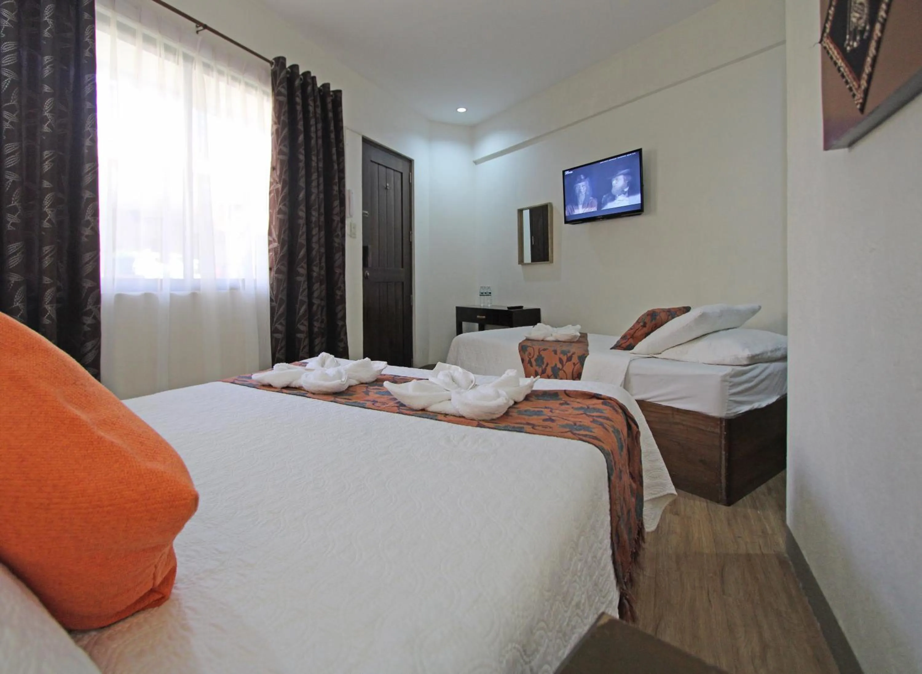 Bed in Balaibinda Lodge